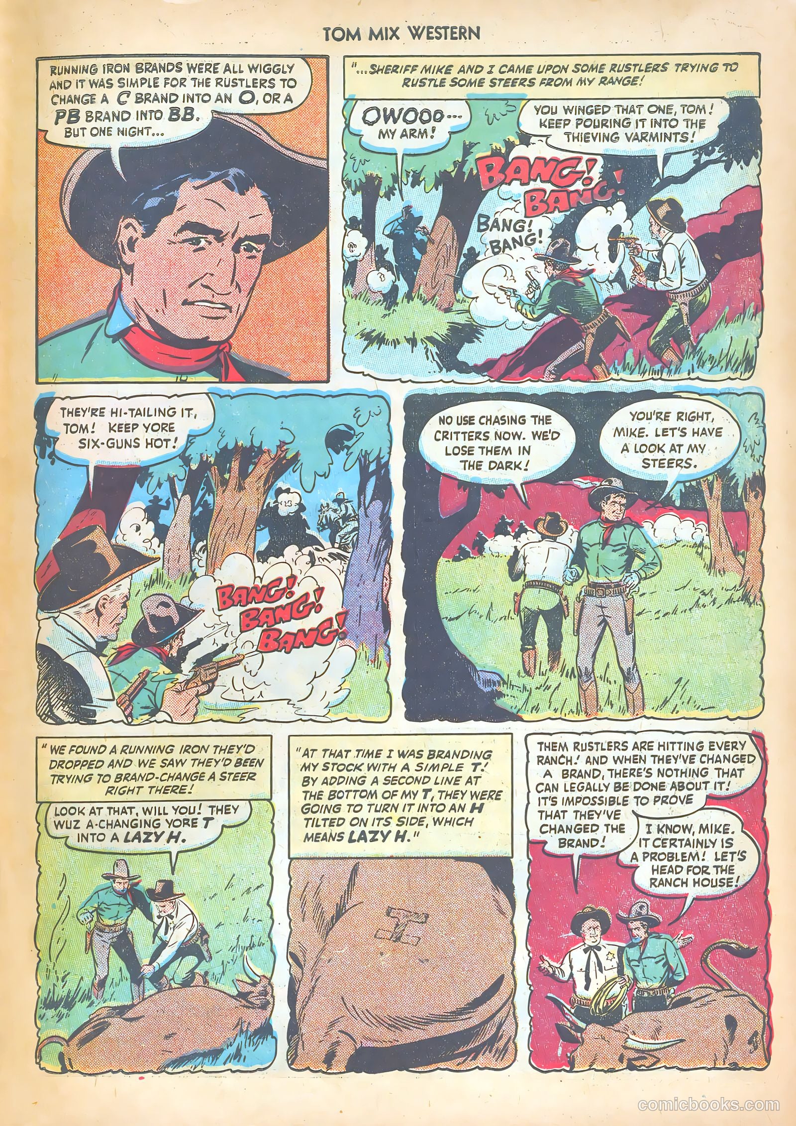 Tom Mix Western #14 — page 43 of 52