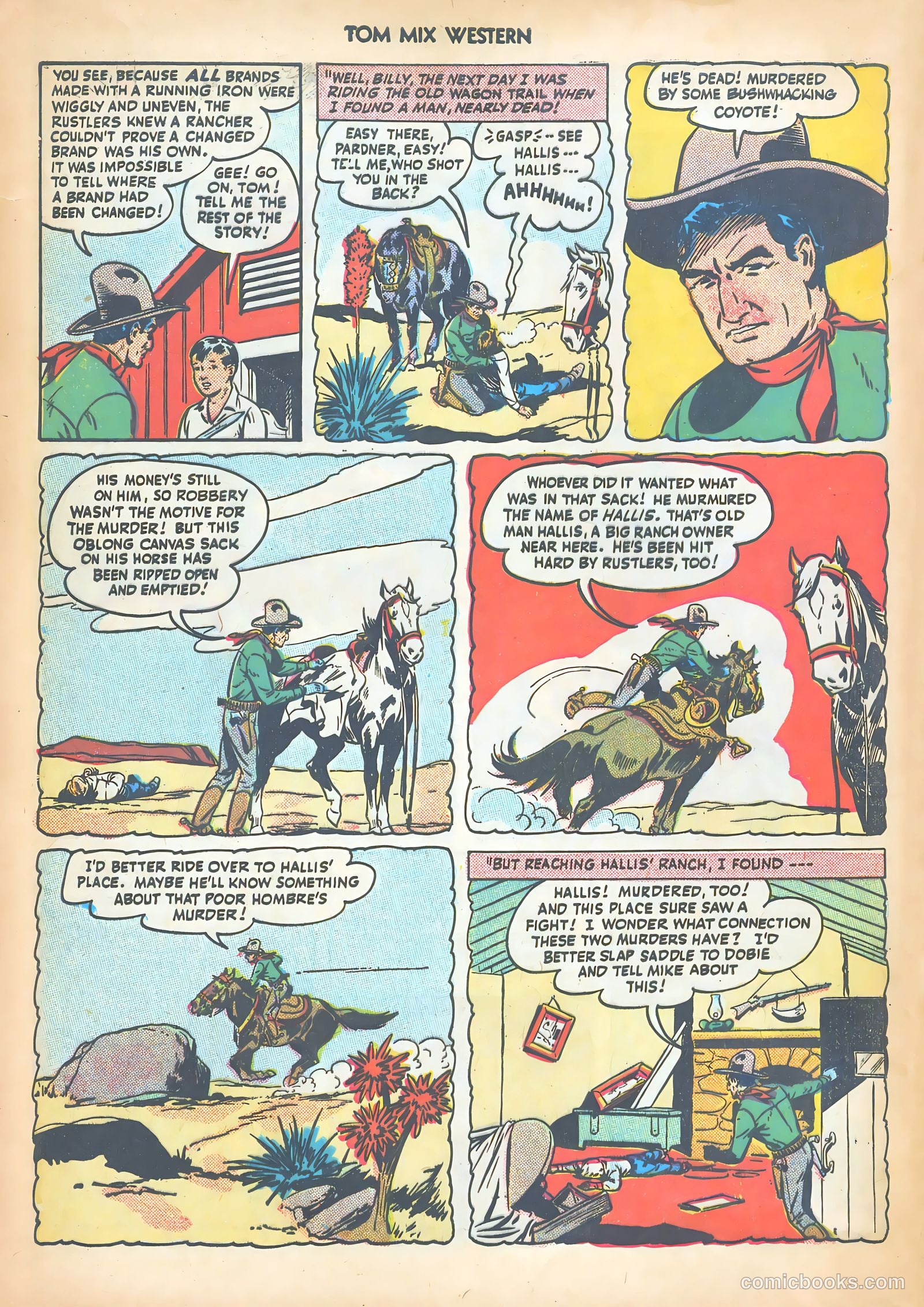 Tom Mix Western #14 — page 44 of 52