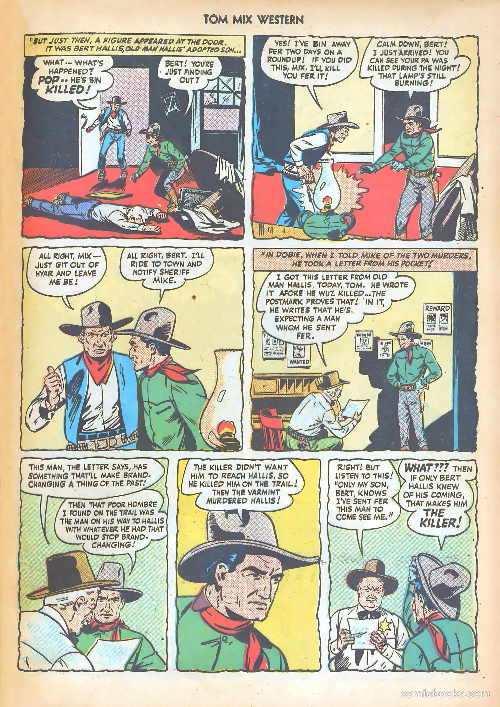 Tom Mix Western #14 — page 45 of 52