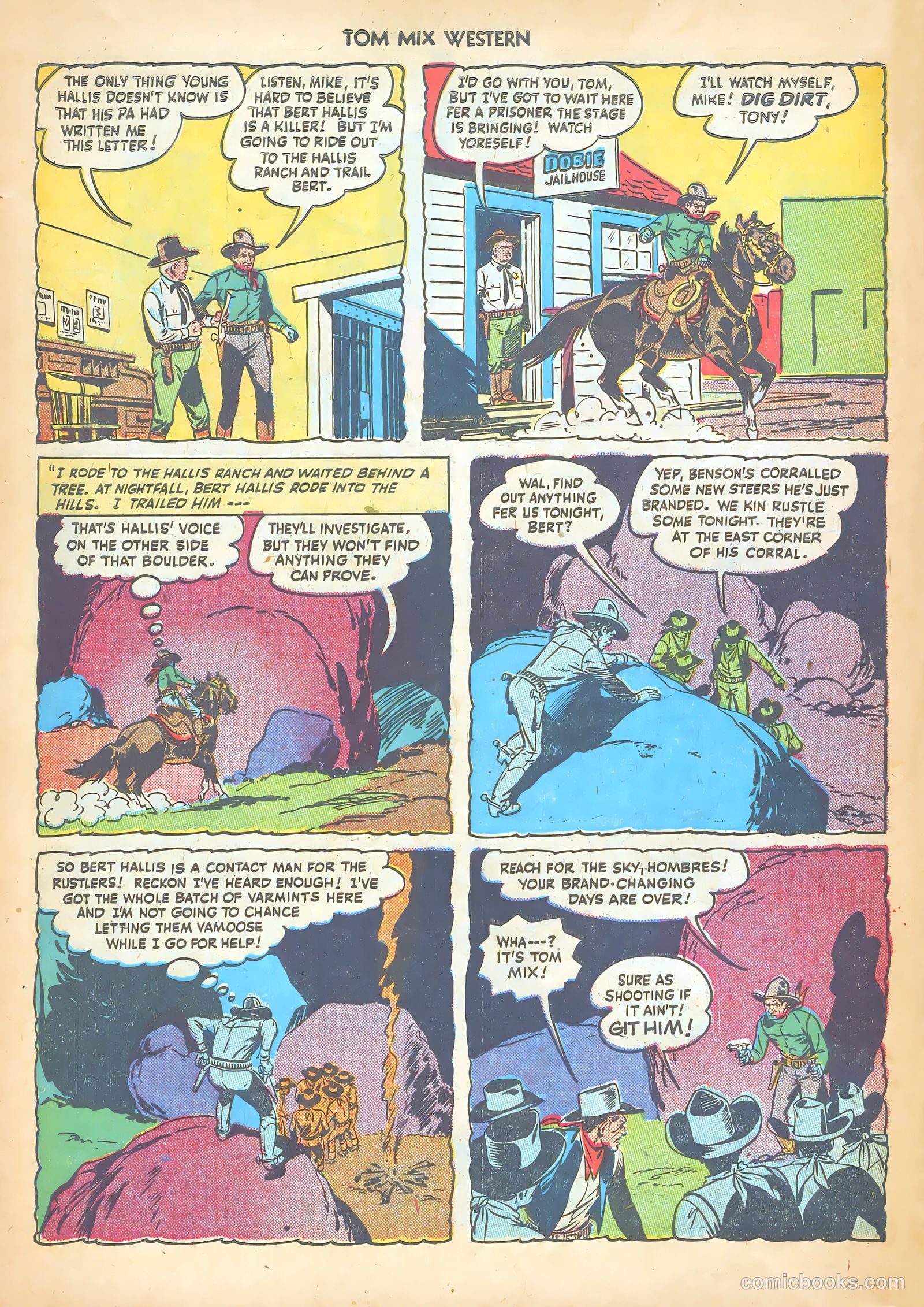 Tom Mix Western #14 — page 46 of 52