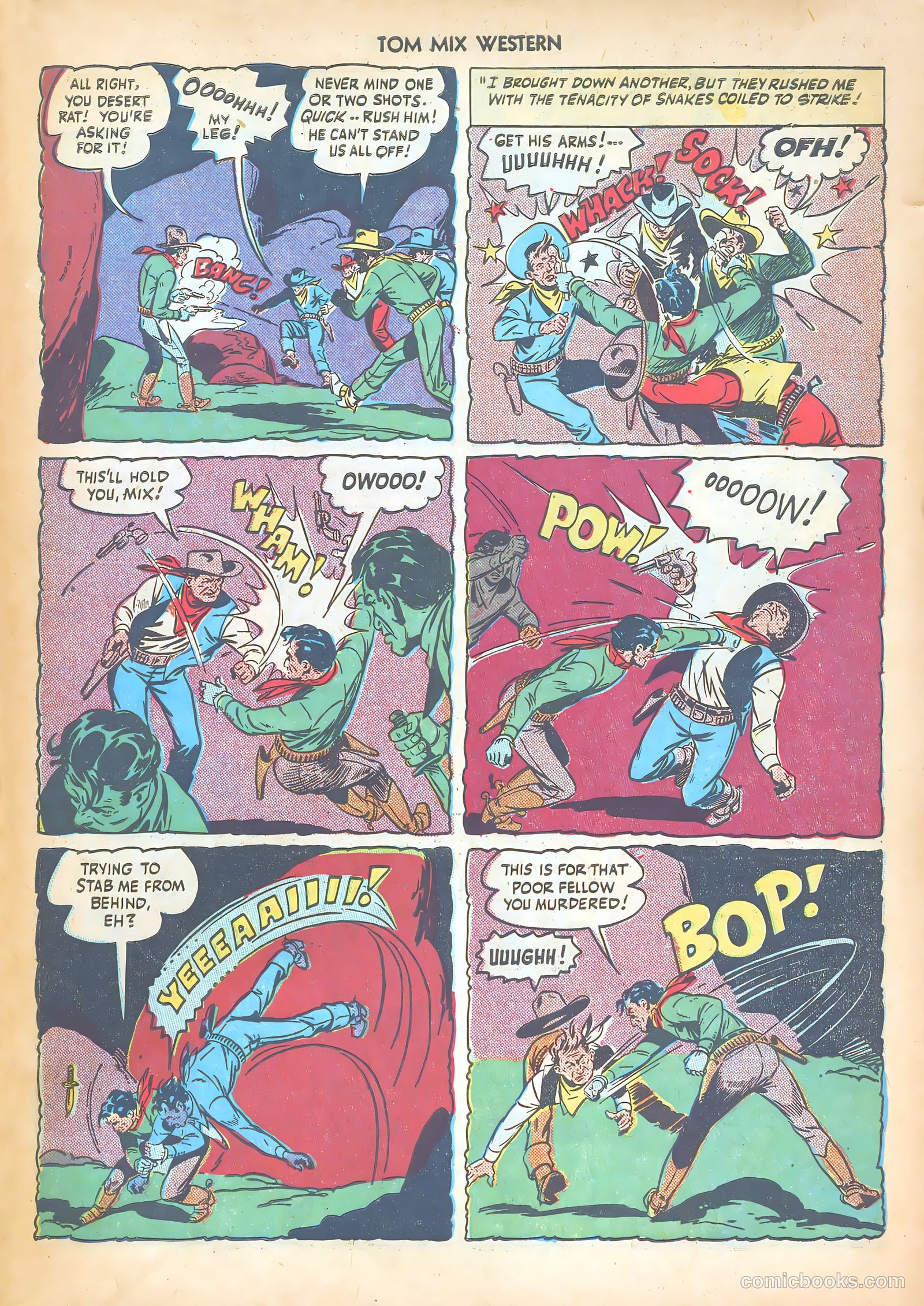 Tom Mix Western #14 — page 47 of 52