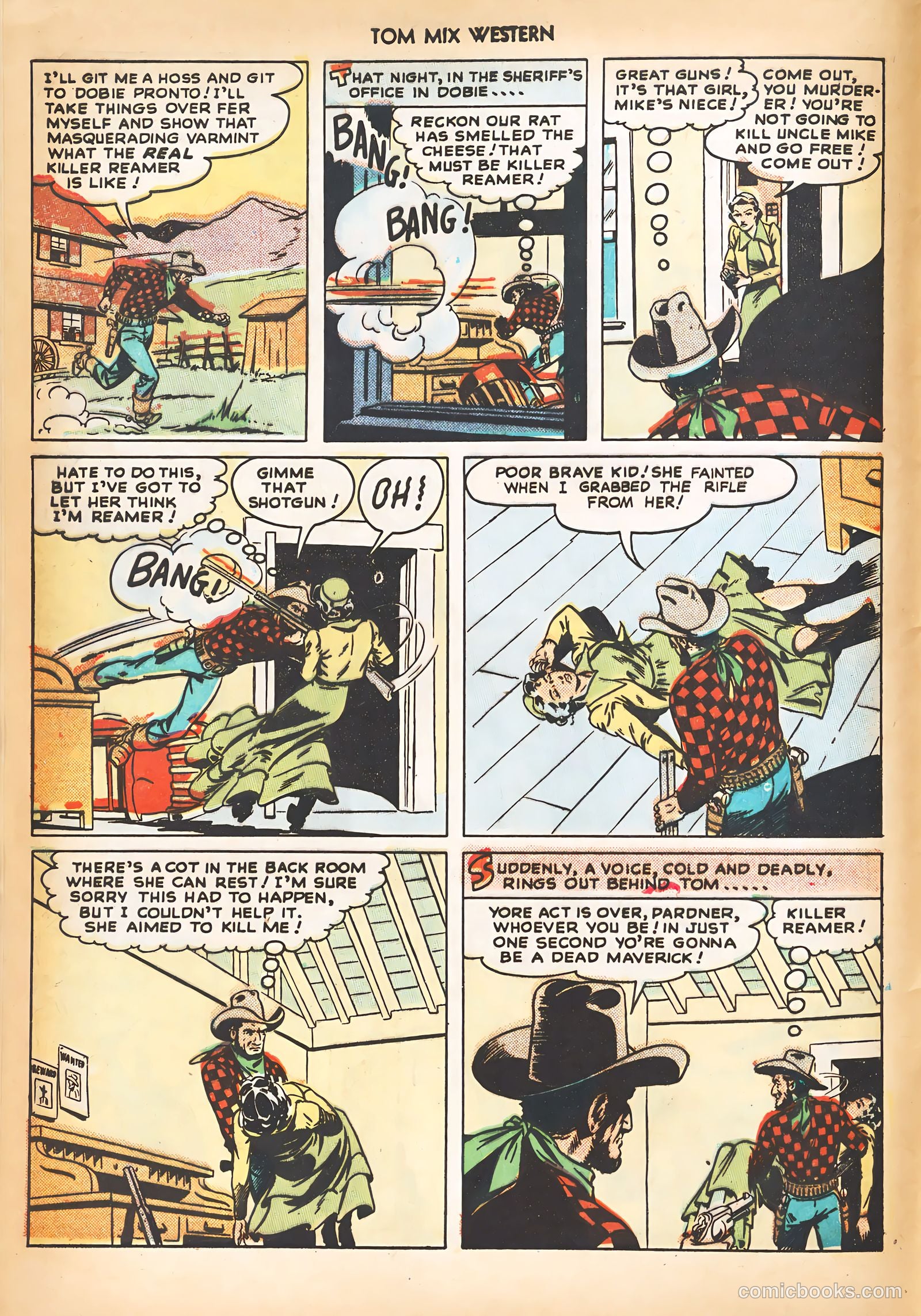 Tom Mix Western #15 — page 8 of 52