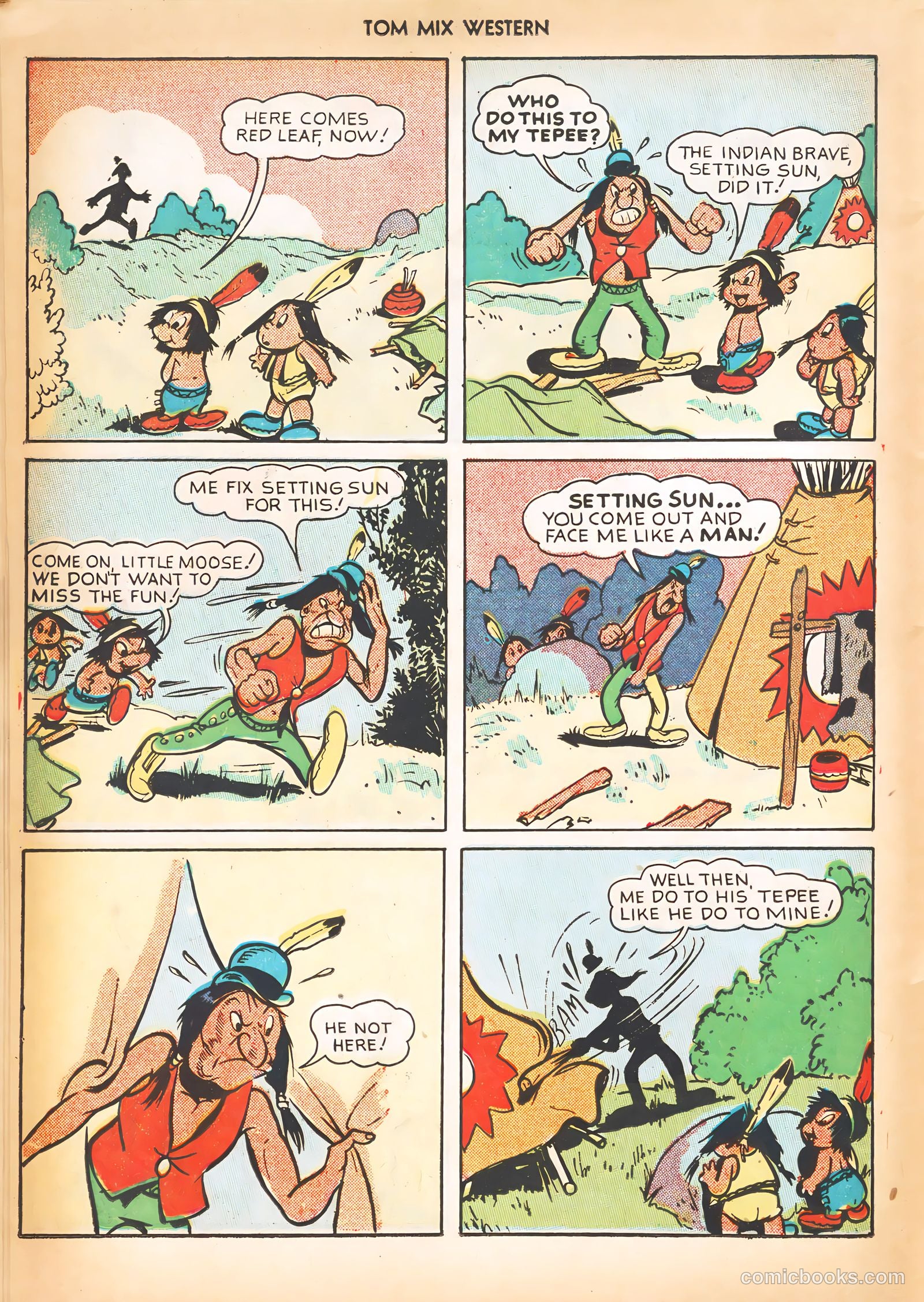 Tom Mix Western #15 — page 14 of 52