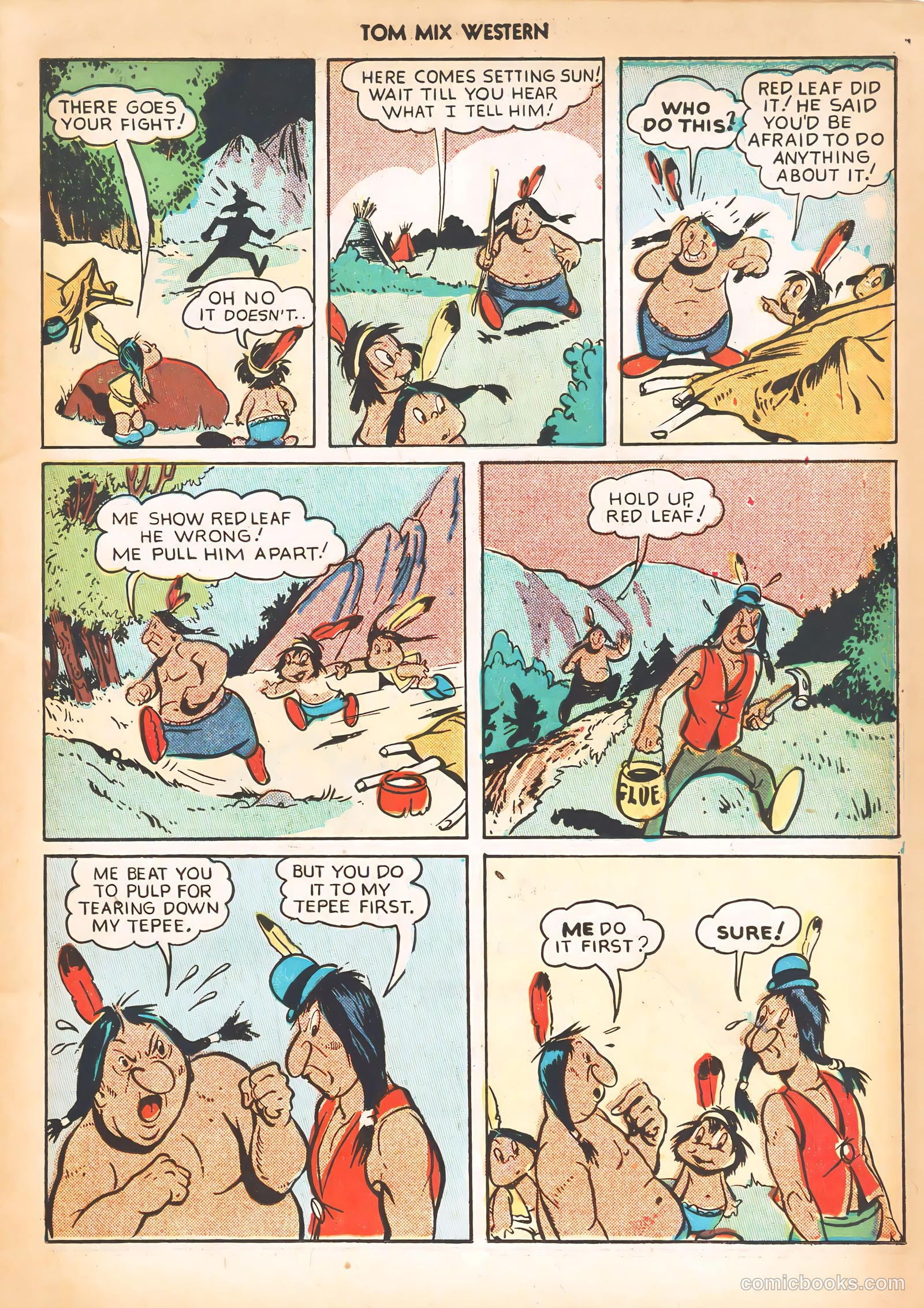 Tom Mix Western #15 — page 15 of 52