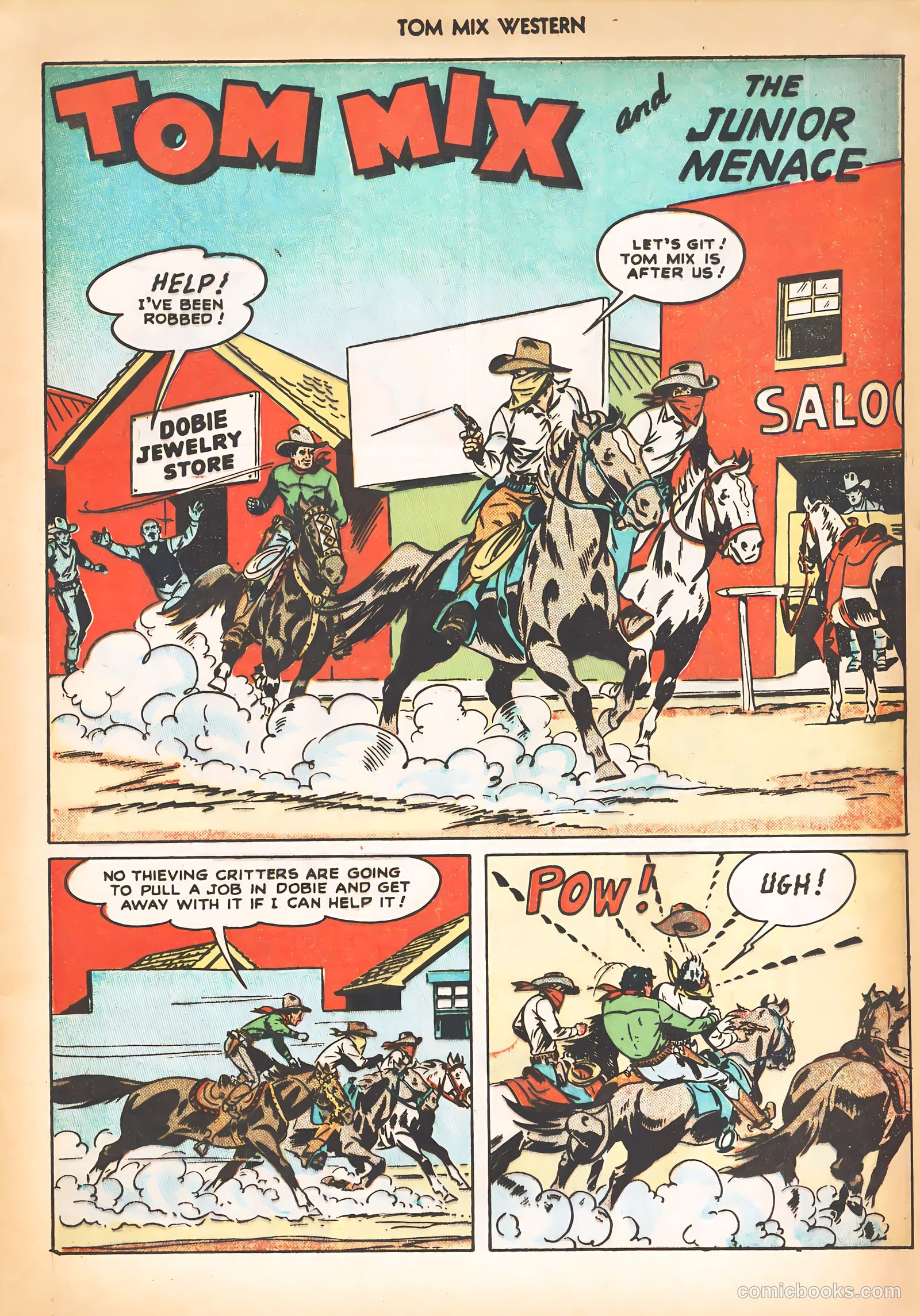Tom Mix Western #15 — page 17 of 52