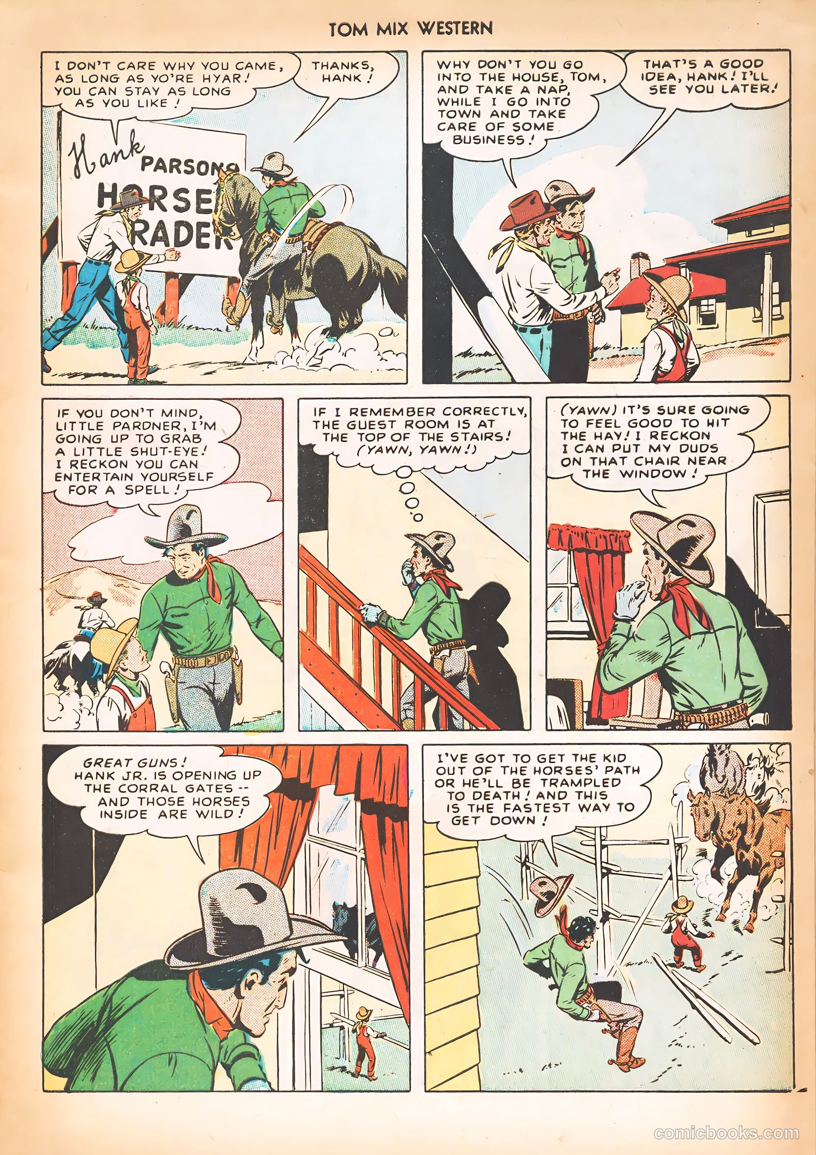Tom Mix Western #15 — page 19 of 52