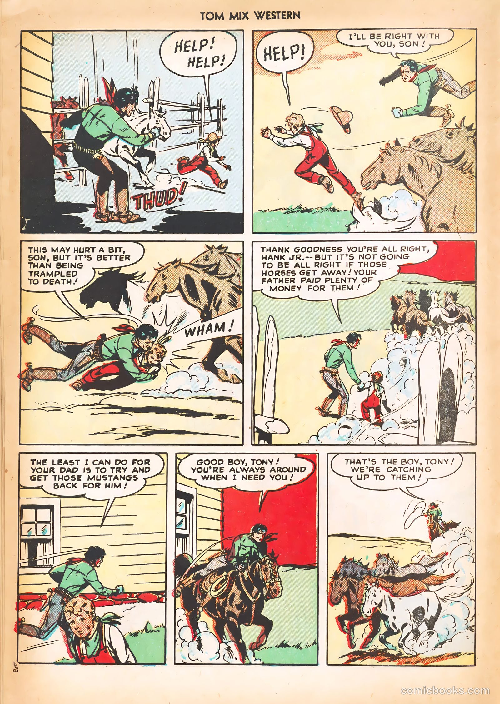 Tom Mix Western #15 — page 20 of 52