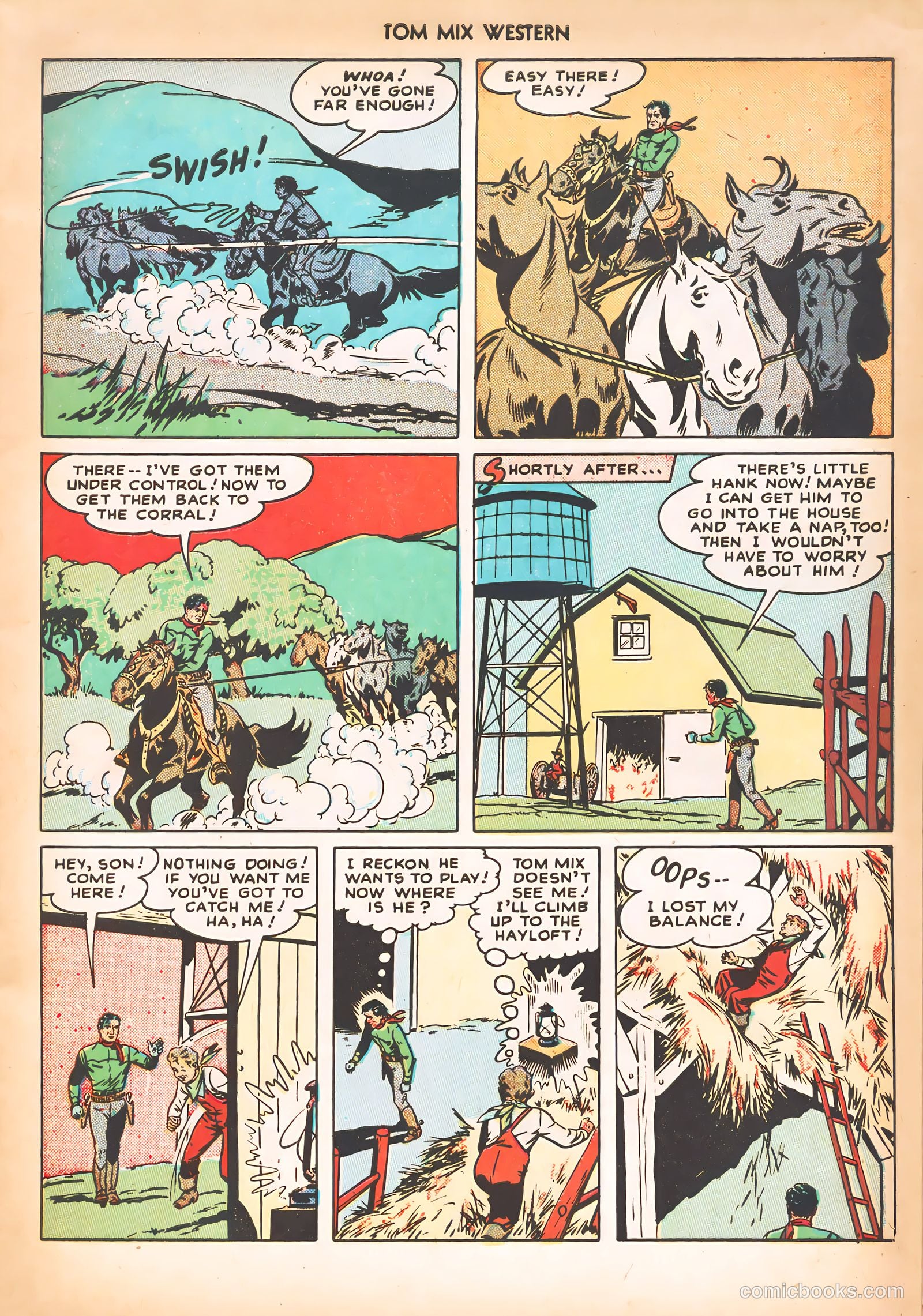 Tom Mix Western #15 — page 21 of 52