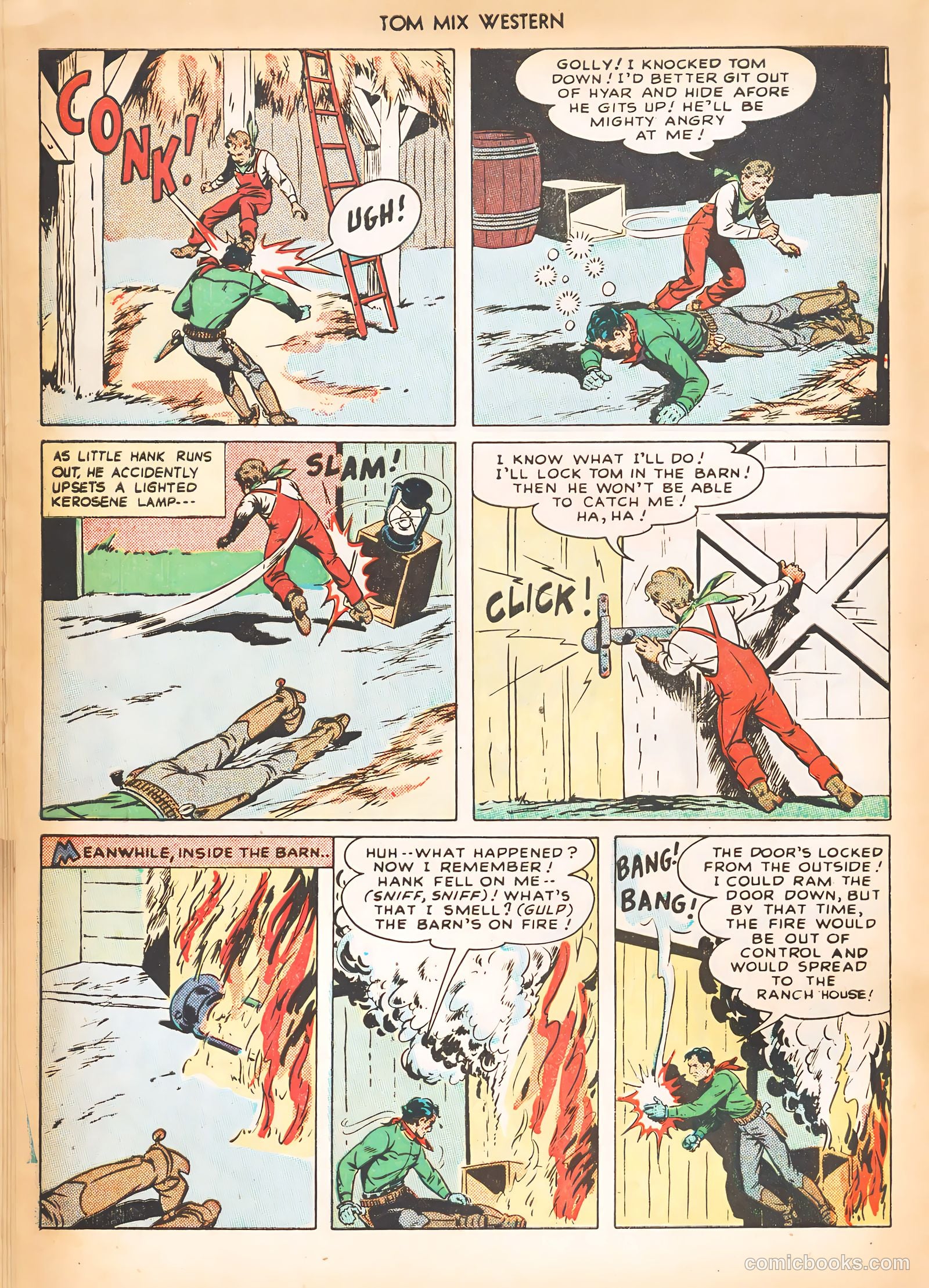 Tom Mix Western #15 — page 22 of 52