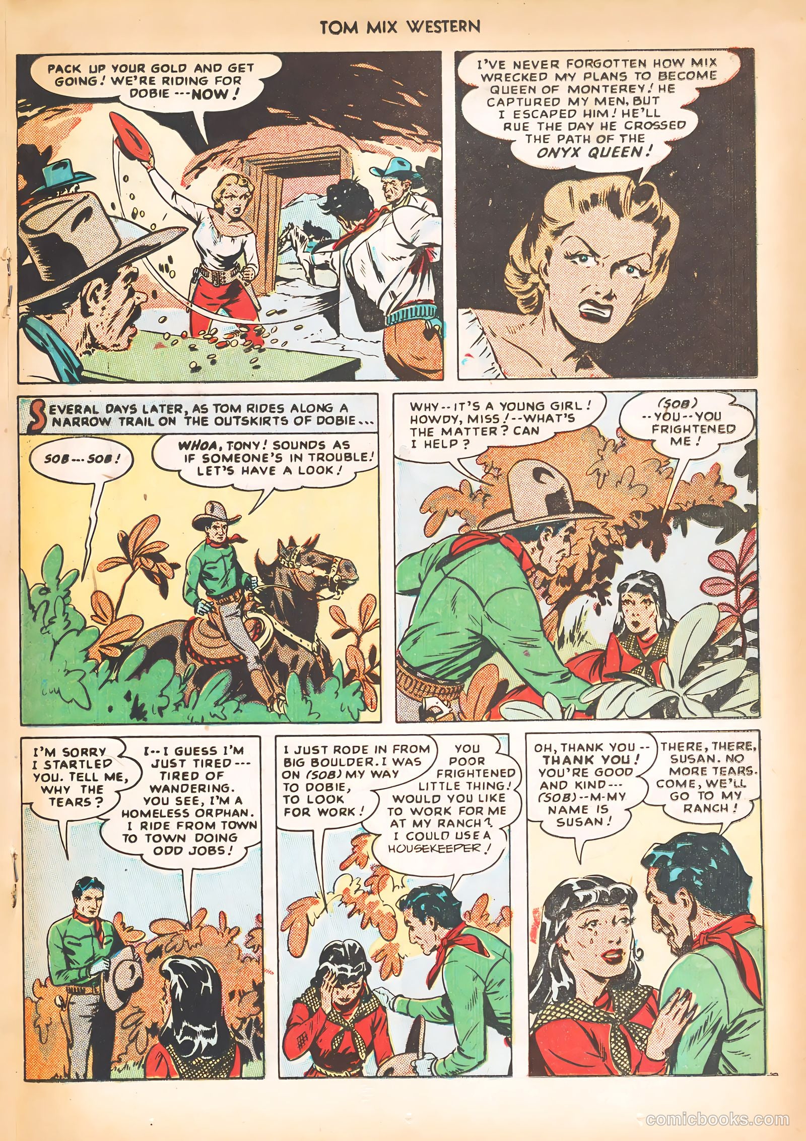 Tom Mix Western #15 — page 27 of 52