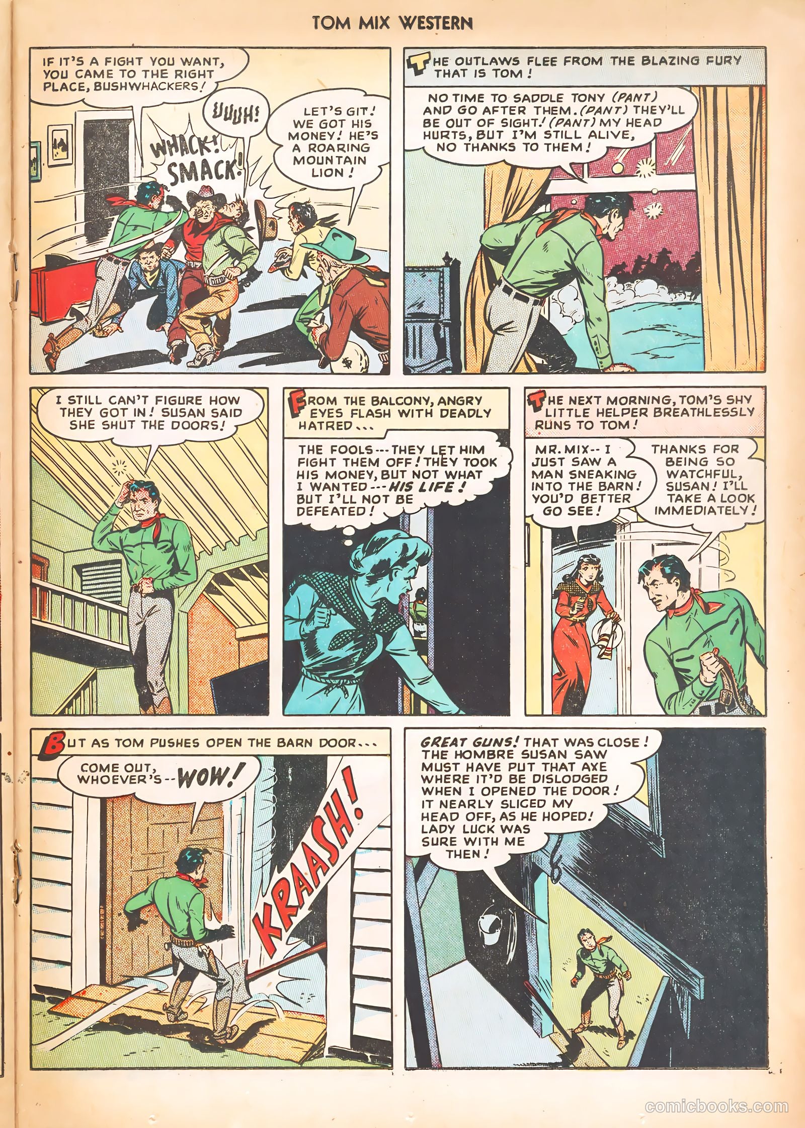 Tom Mix Western #15 — page 29 of 52