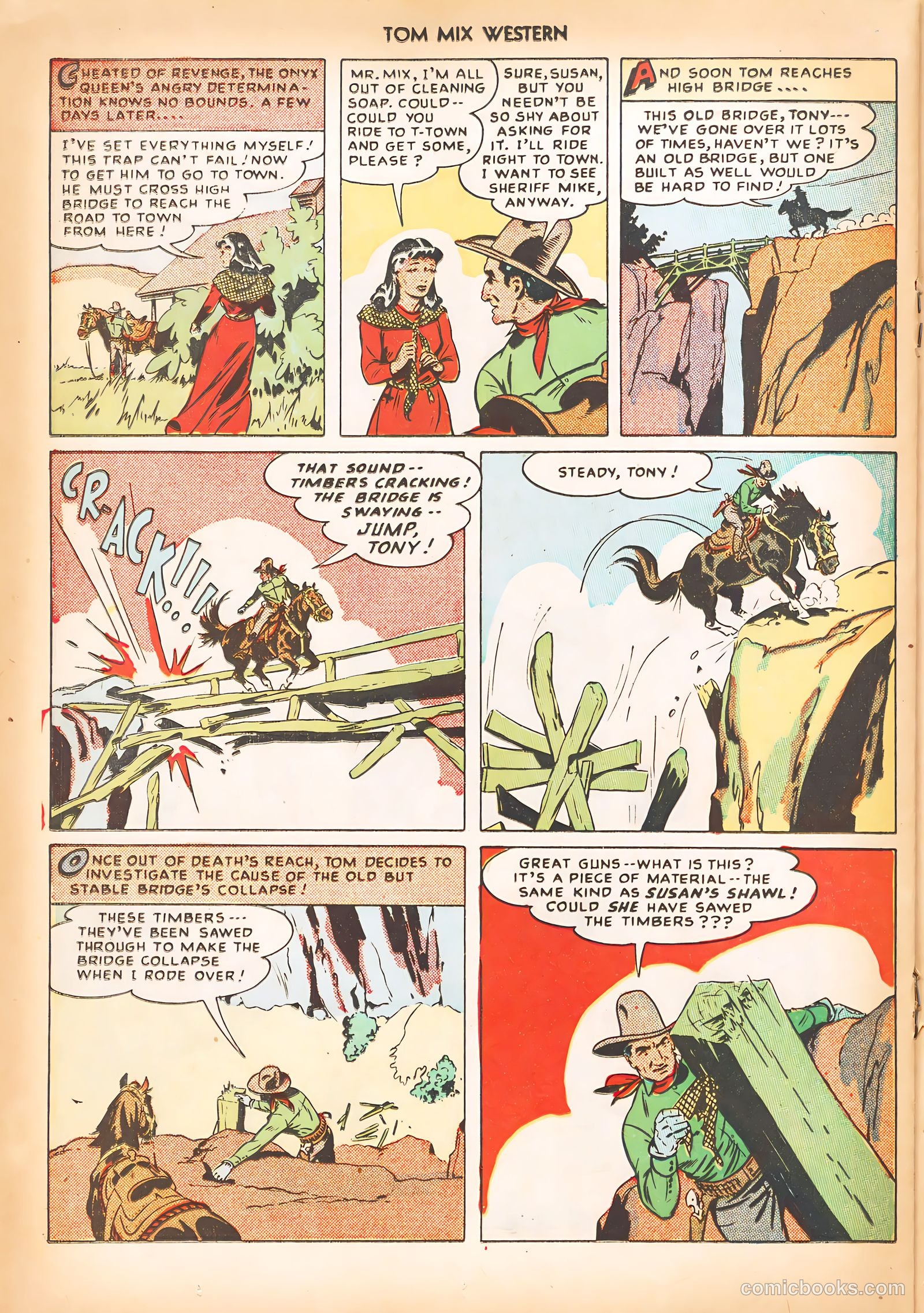 Tom Mix Western #15 — page 30 of 52