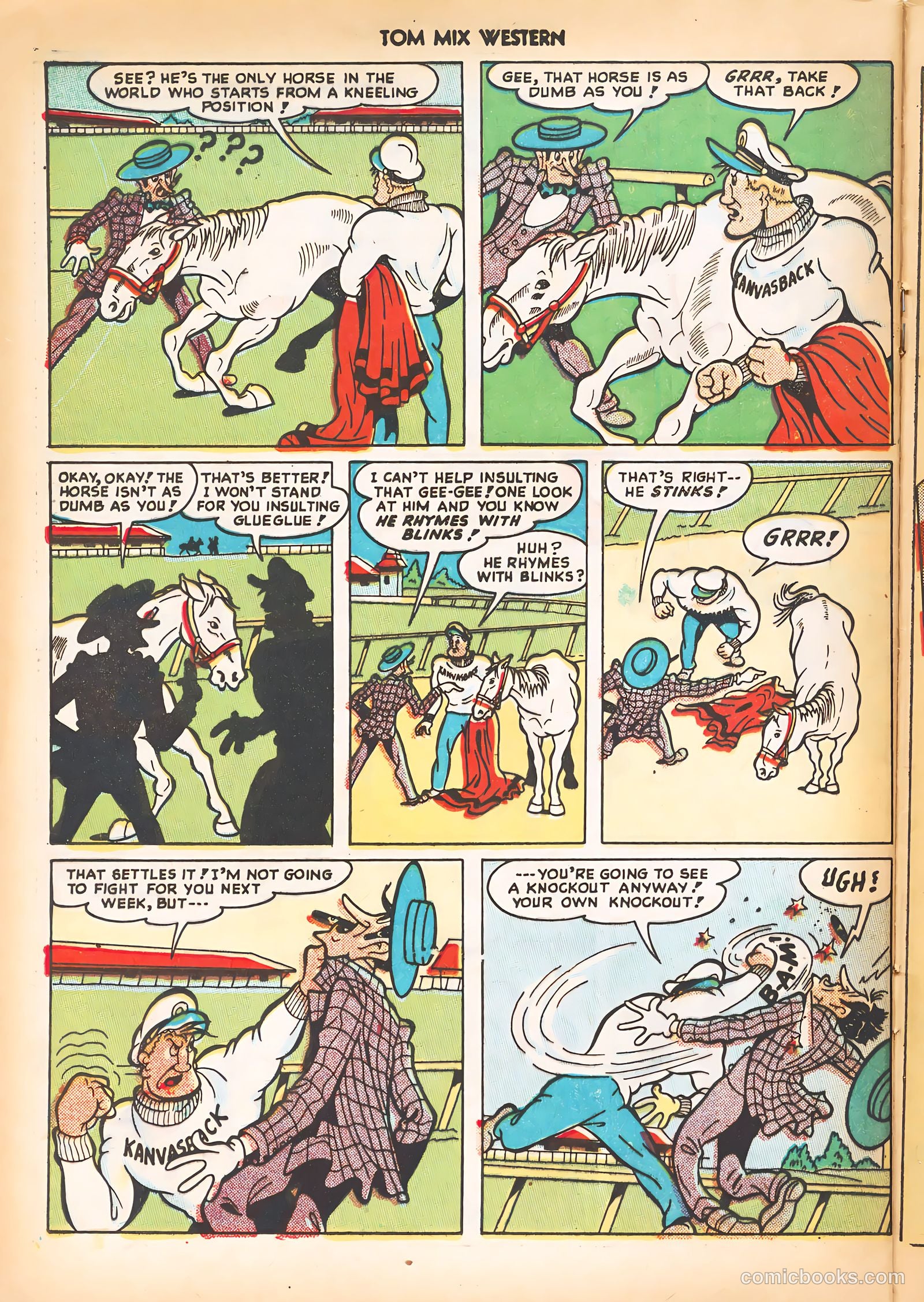 Tom Mix Western #15 — page 40 of 52