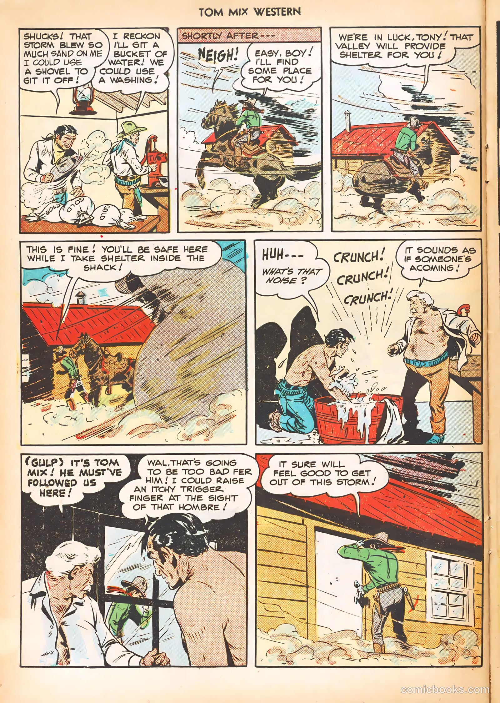 Tom Mix Western #15 — page 46 of 52