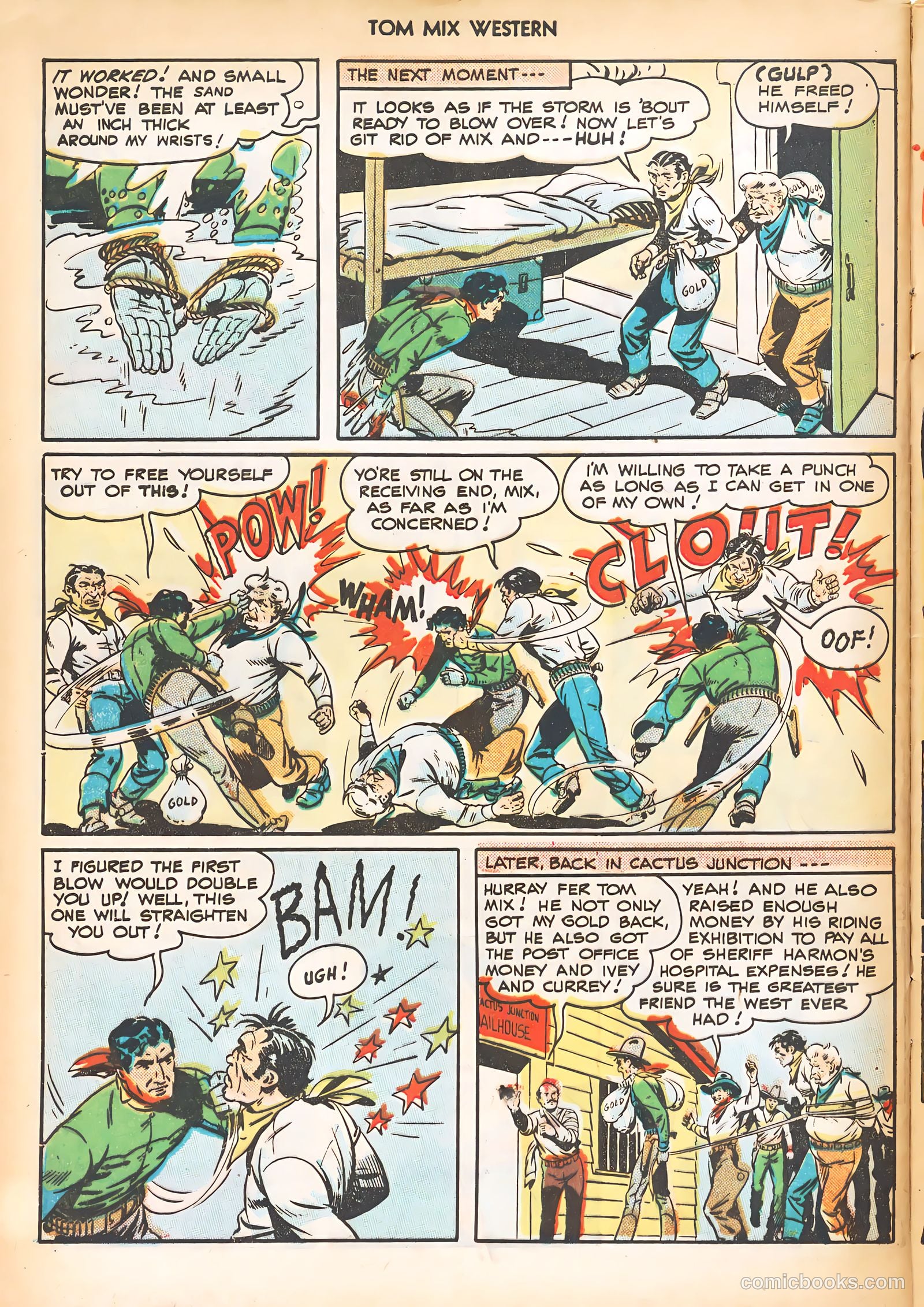 Tom Mix Western #15 — page 48 of 52
