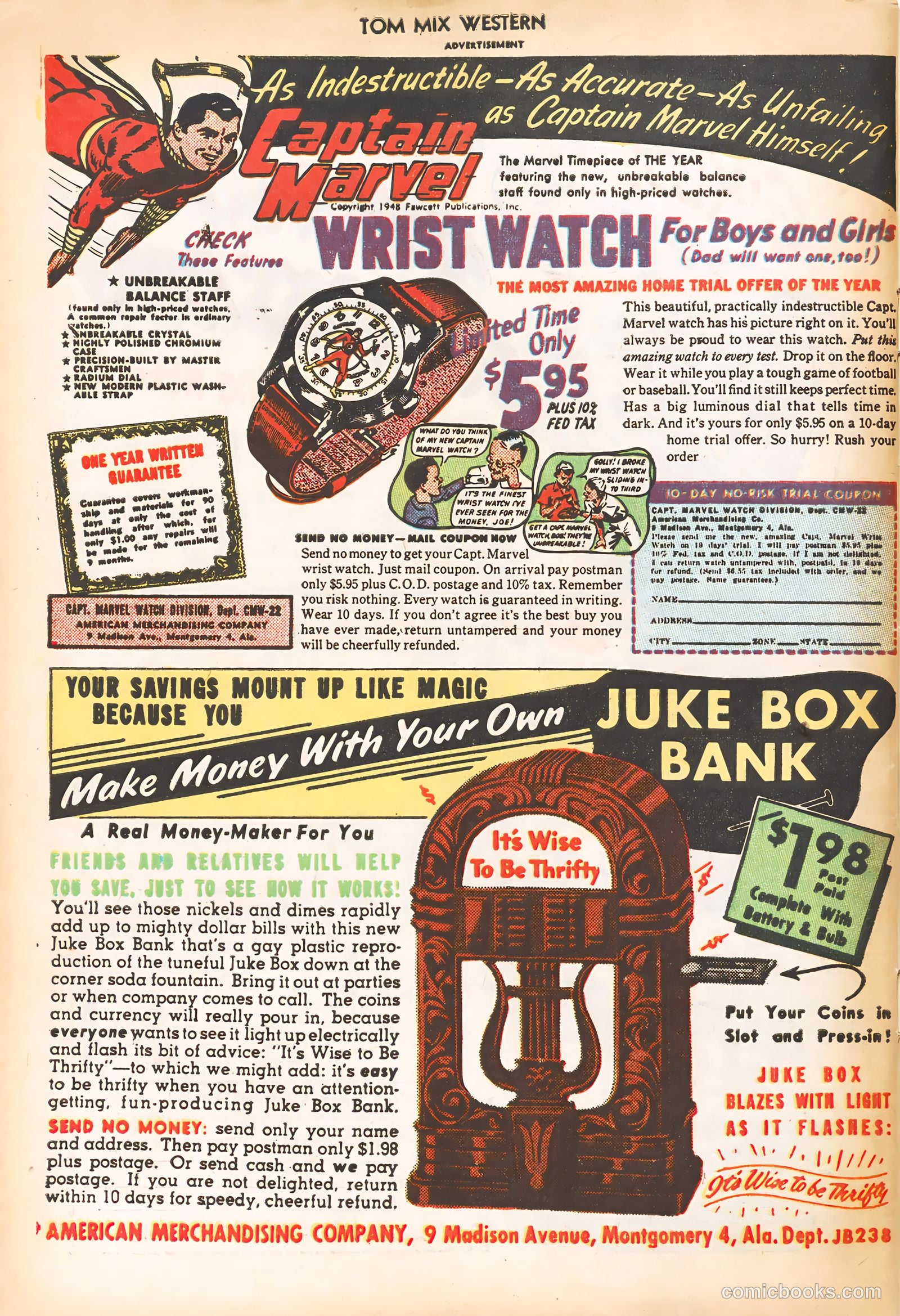 Tom Mix Western #15 — page 50 of 52