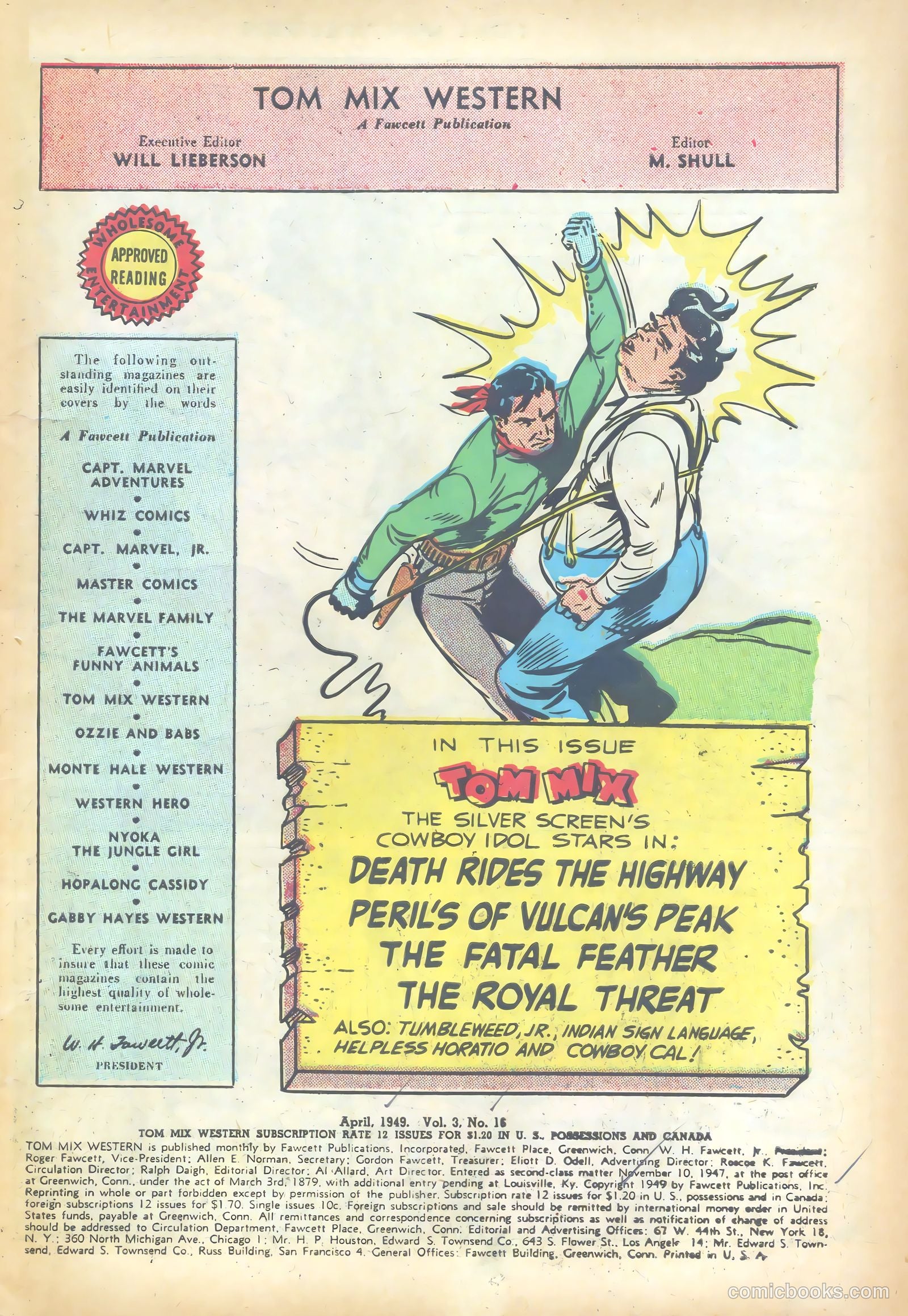 Tom Mix Western #16 — page 3 of 52