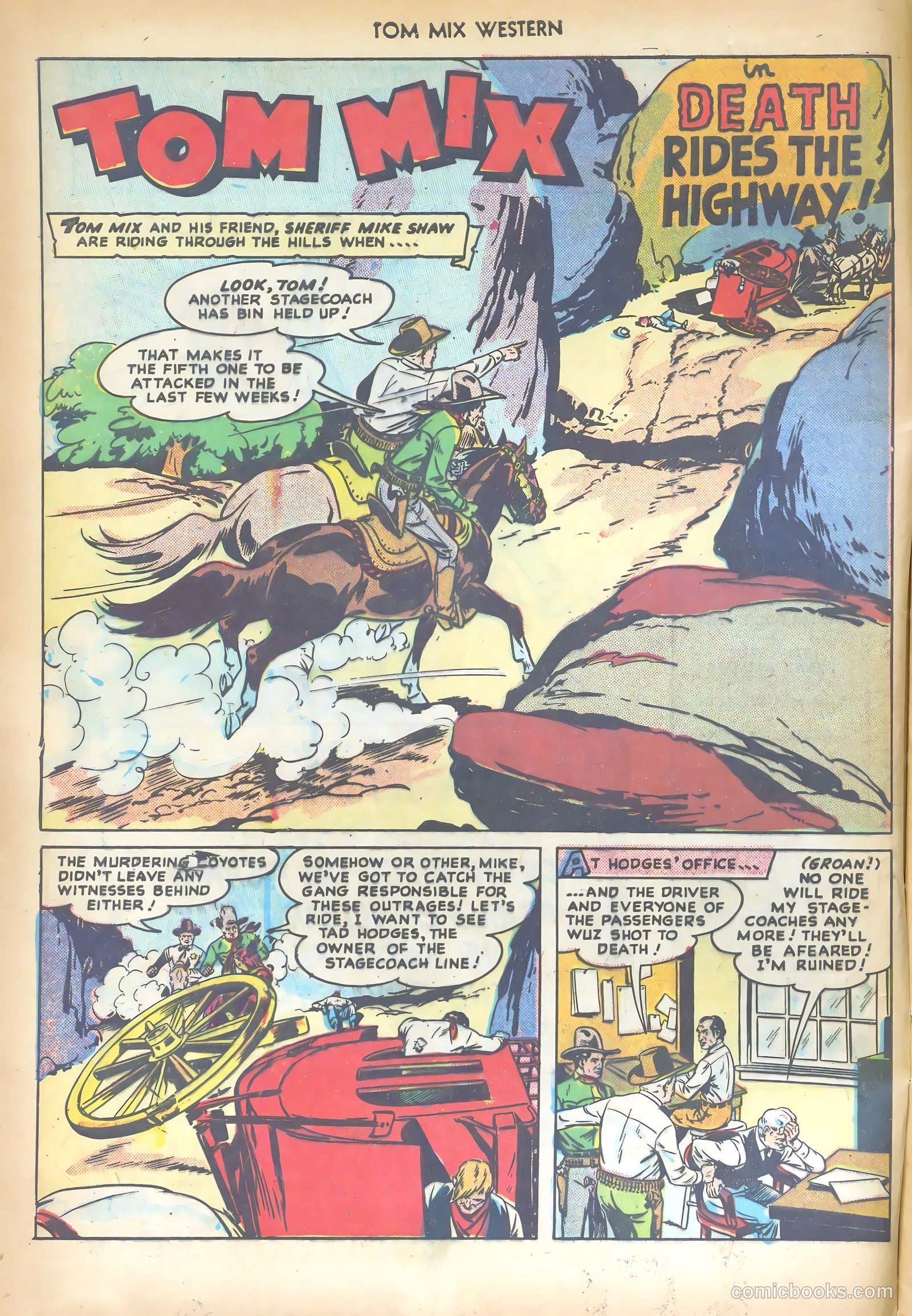 Tom Mix Western #16 — page 4 of 52