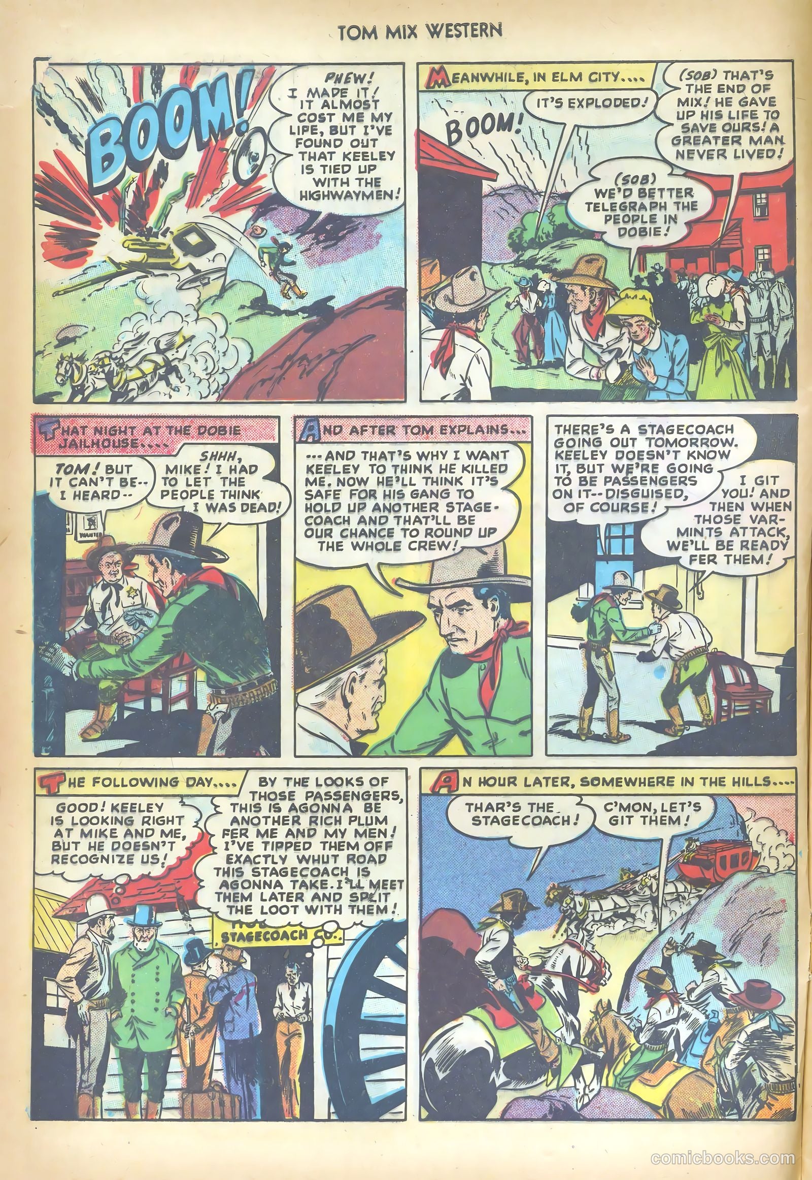 Tom Mix Western #16 — page 8 of 52