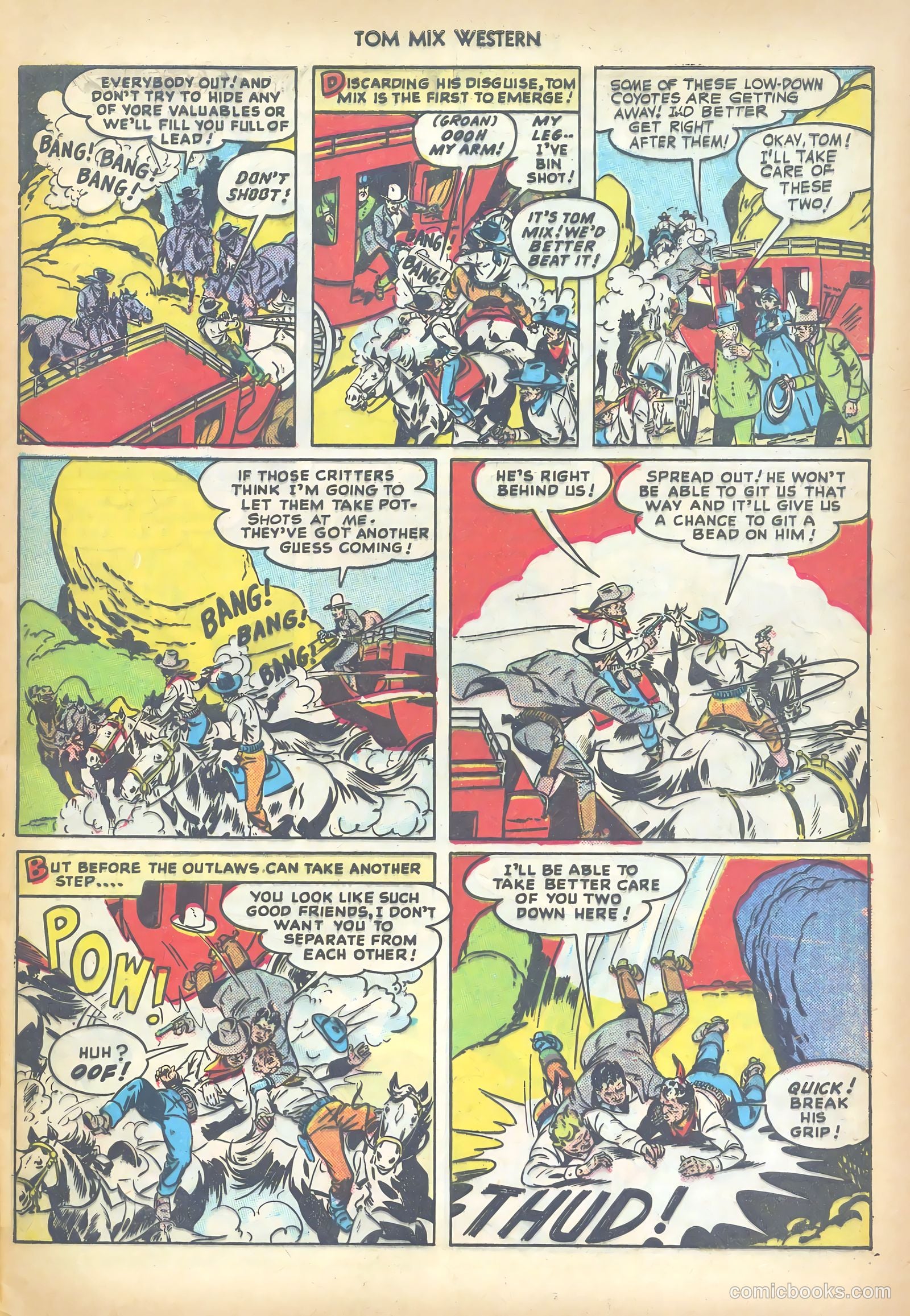 Tom Mix Western #16 — page 9 of 52