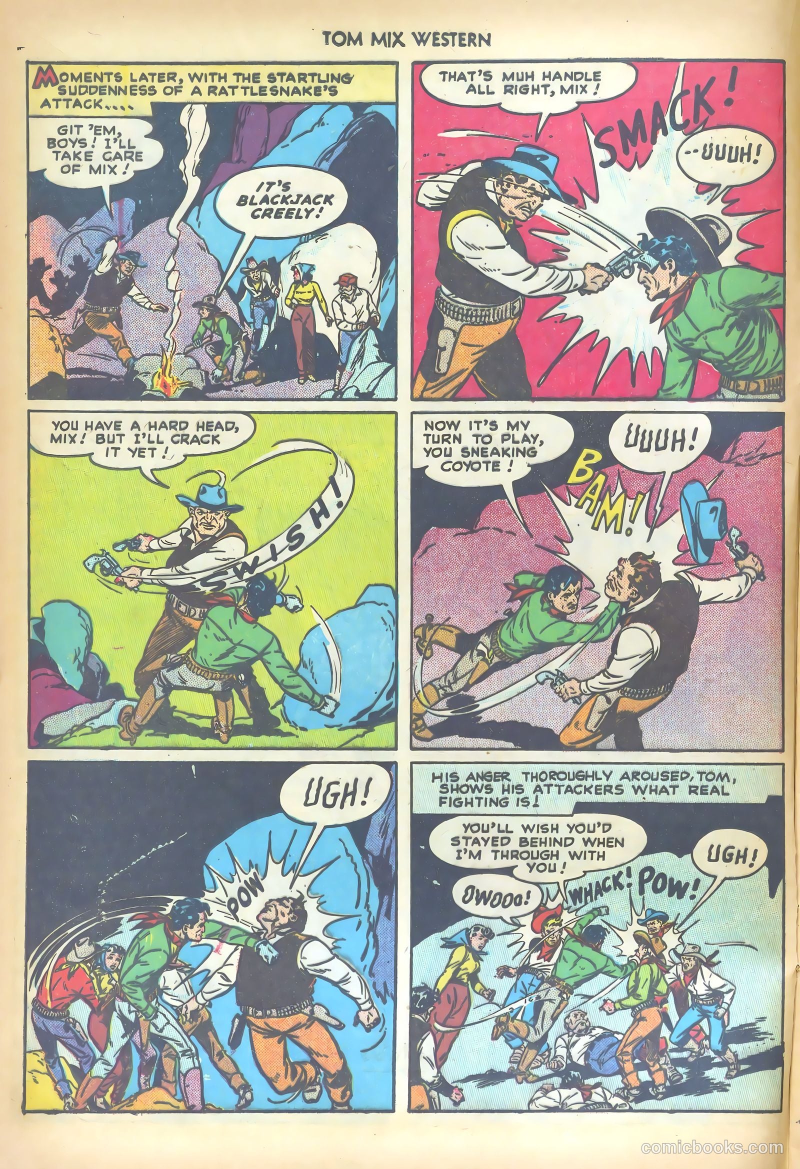 Tom Mix Western #16 — page 16 of 52