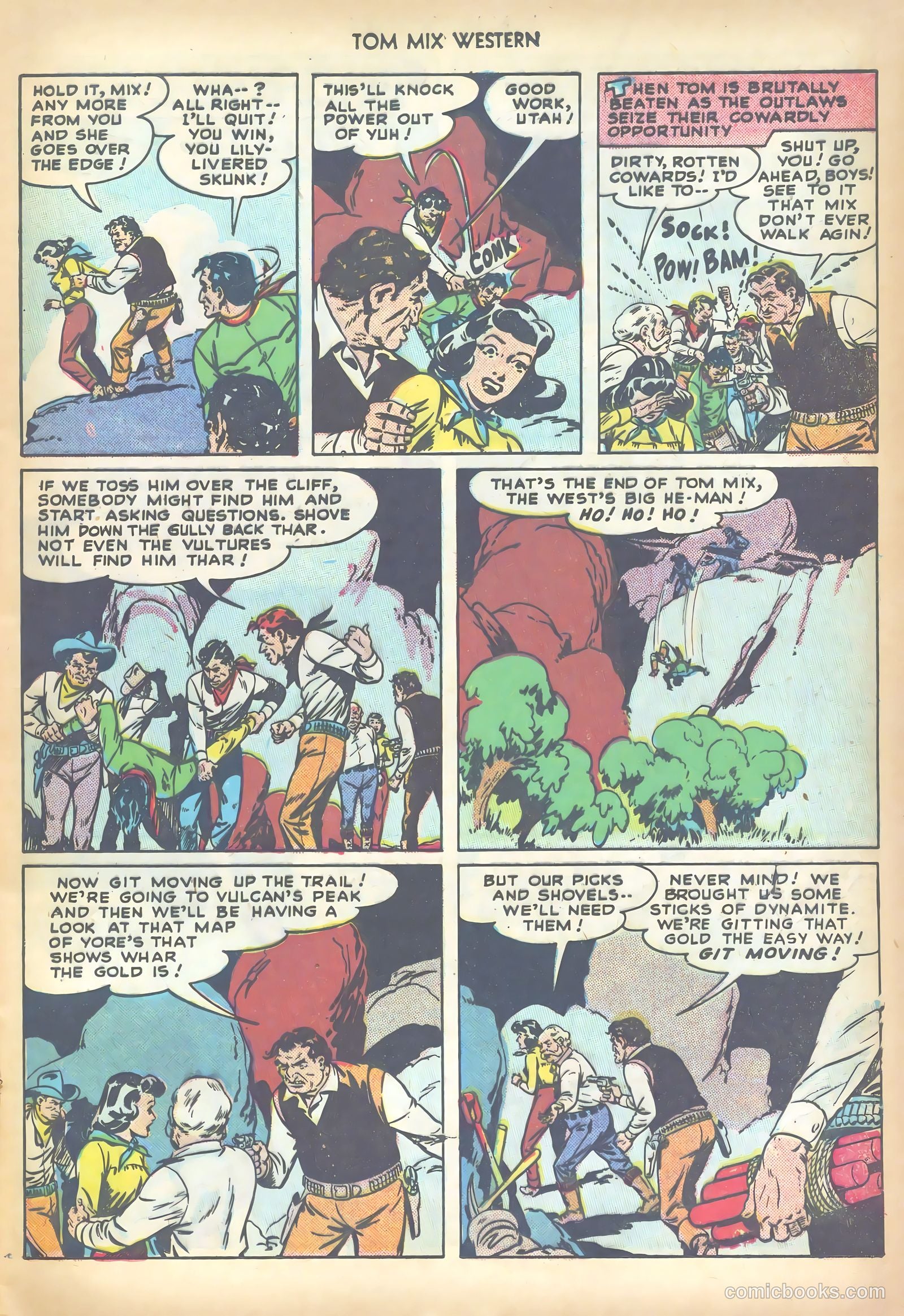 Tom Mix Western #16 — page 17 of 52