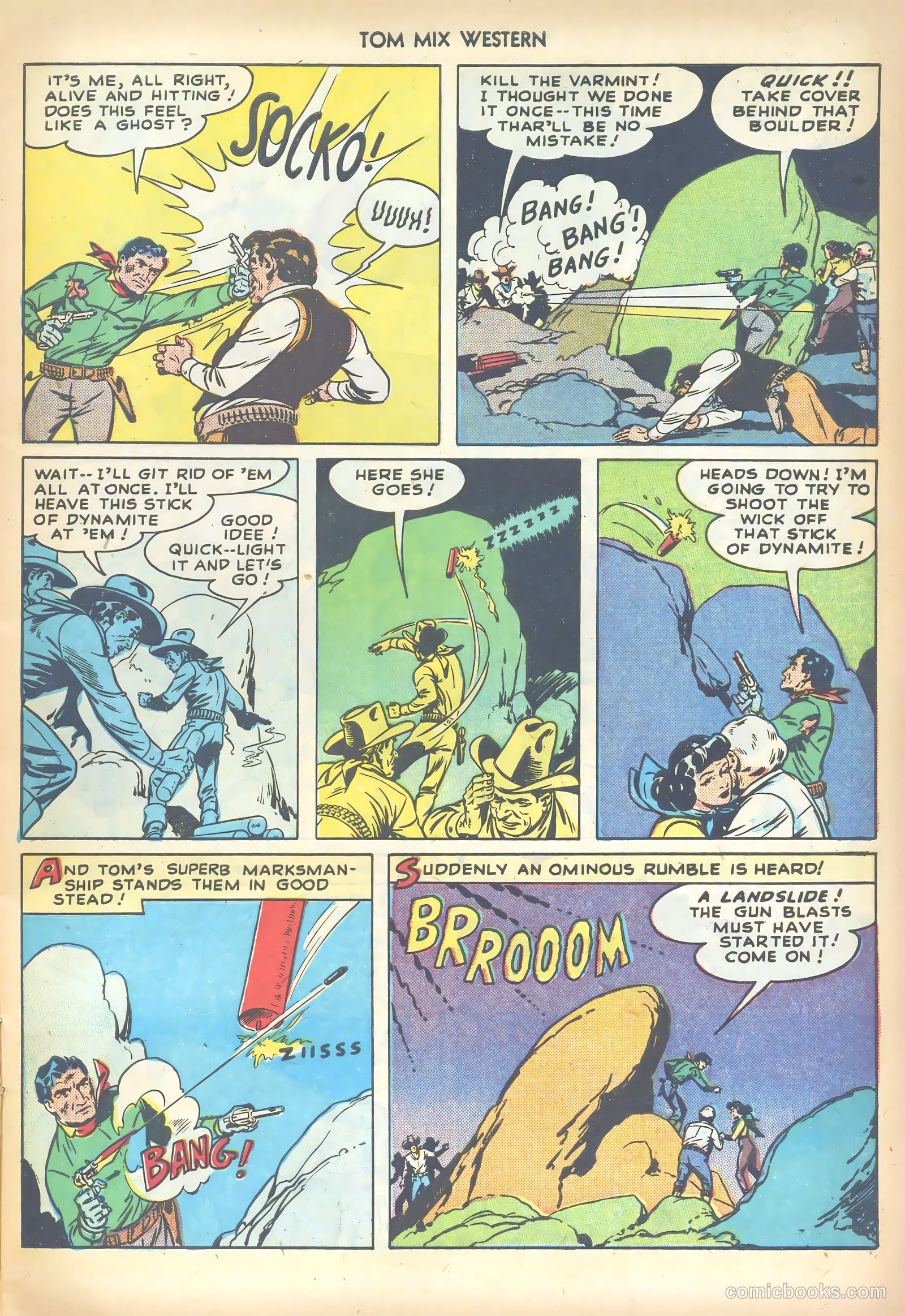 Tom Mix Western #16 — page 19 of 52