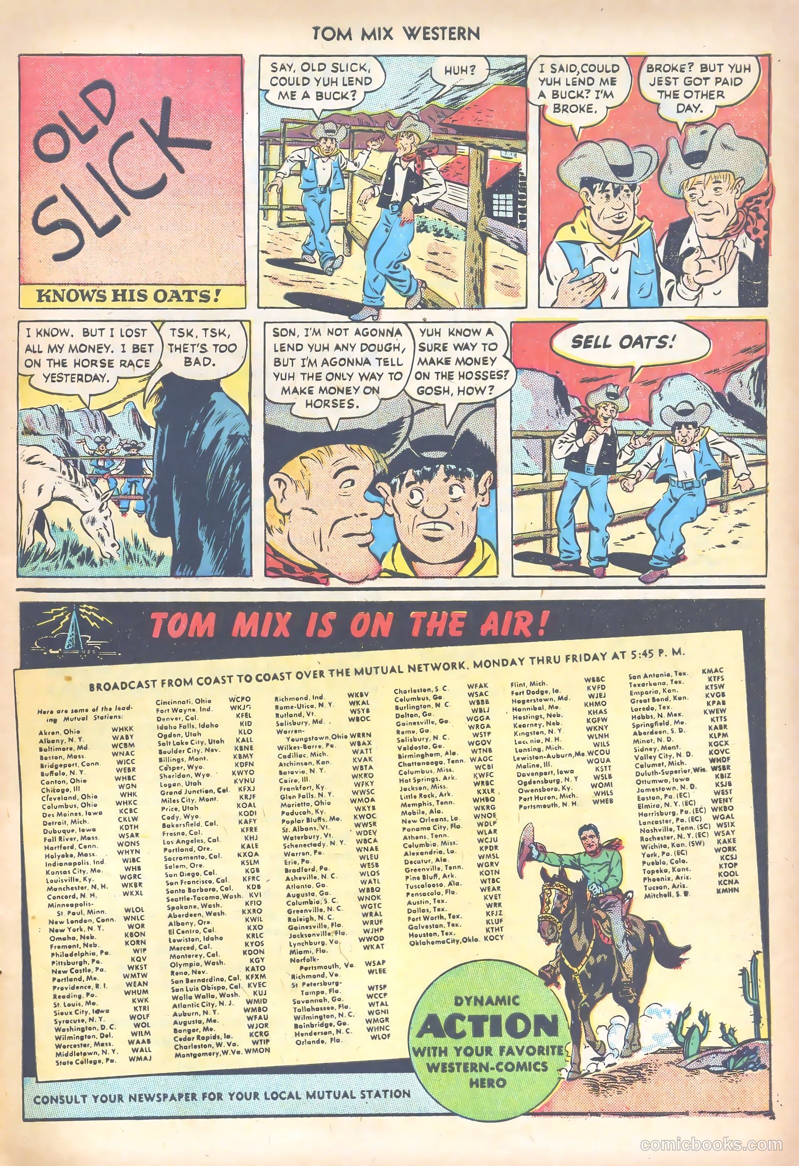 Tom Mix Western #16 — page 21 of 52