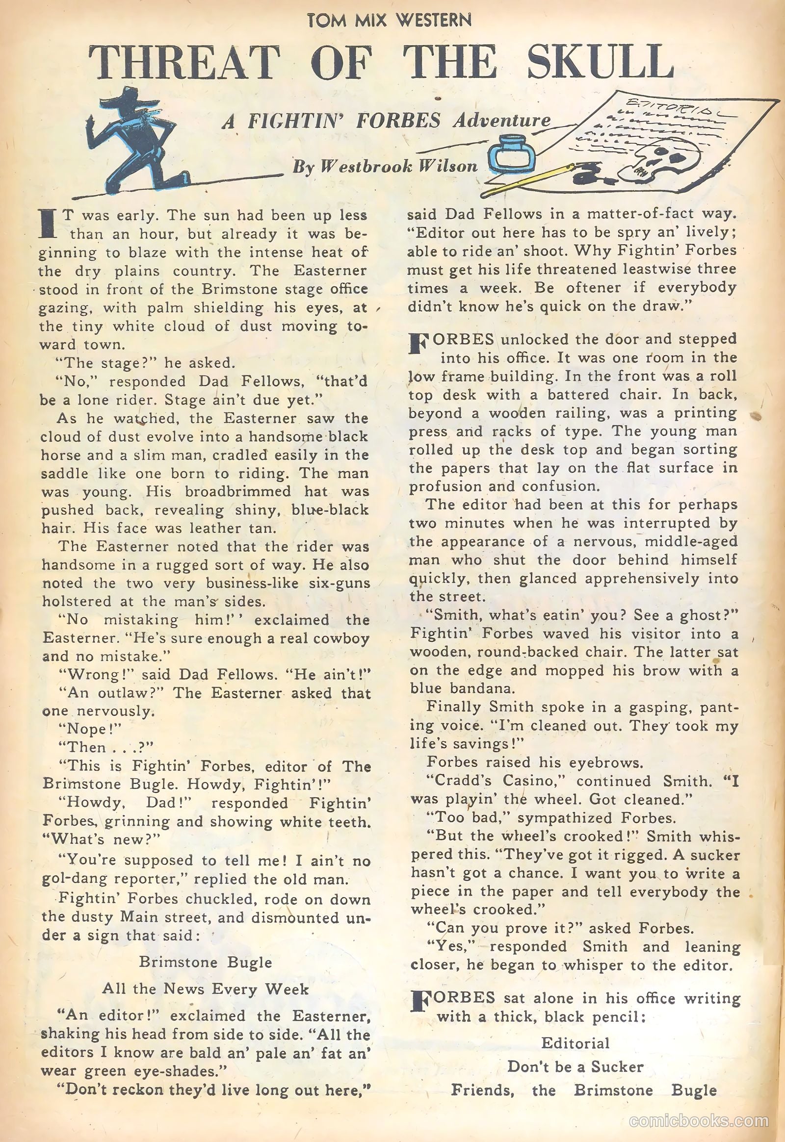 Tom Mix Western #16 — page 22 of 52