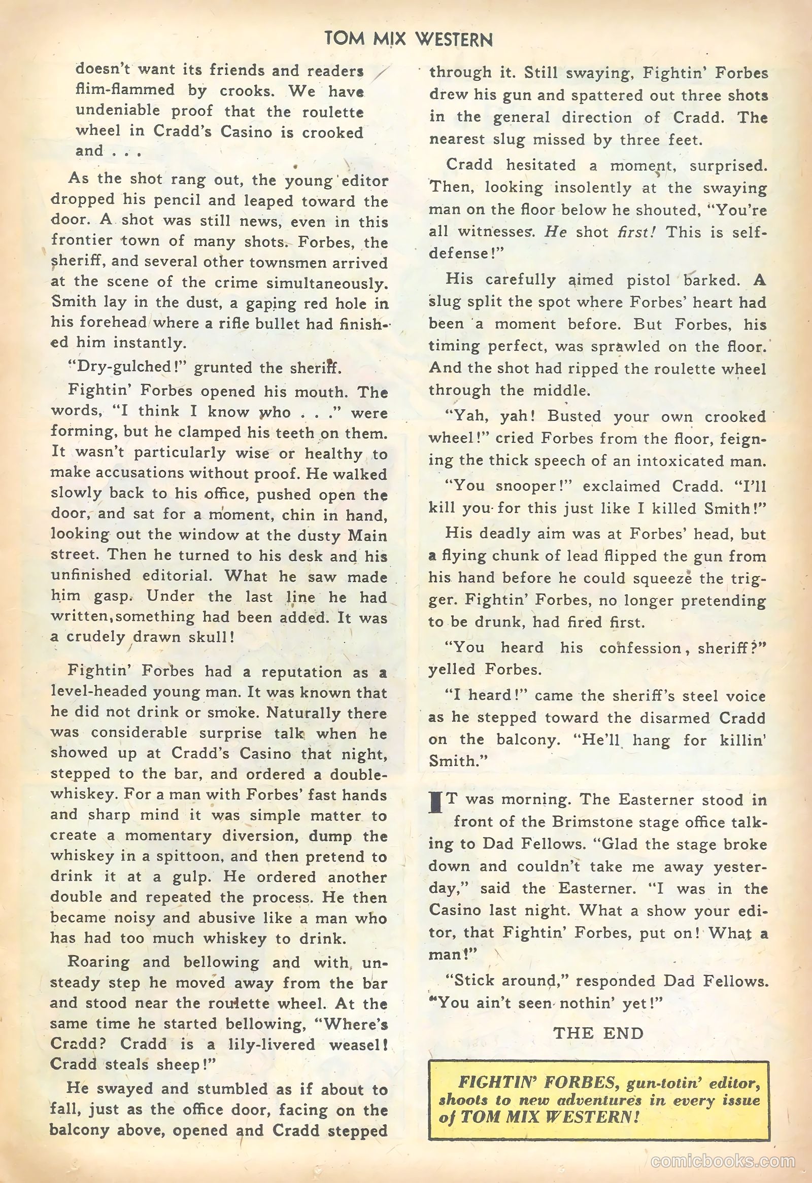 Tom Mix Western #16 — page 23 of 52