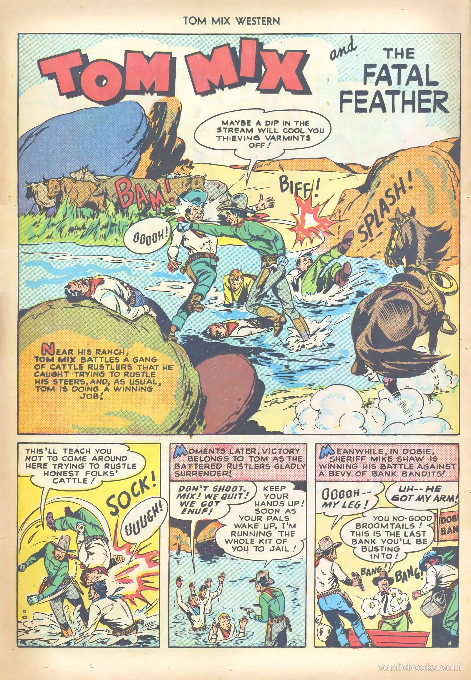 Tom Mix Western #16 — page 28 of 52