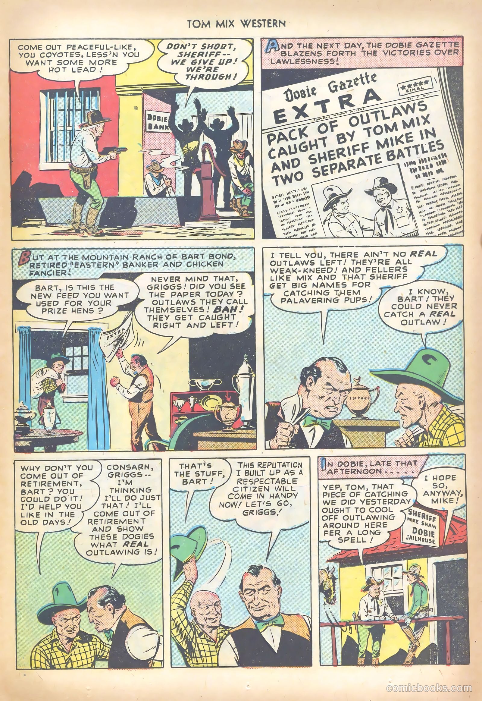Tom Mix Western #16 — page 29 of 52
