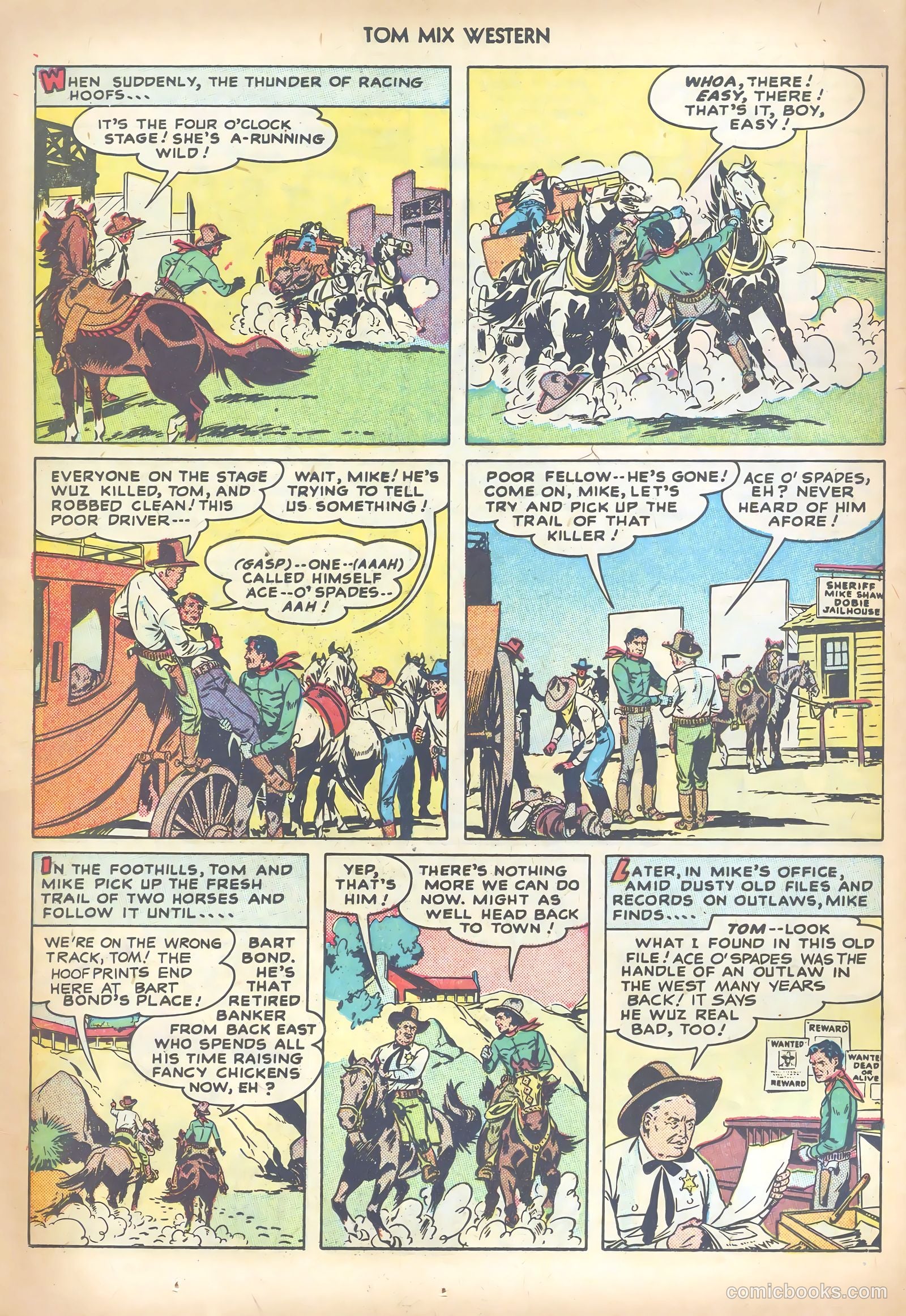Tom Mix Western #16 — page 30 of 52