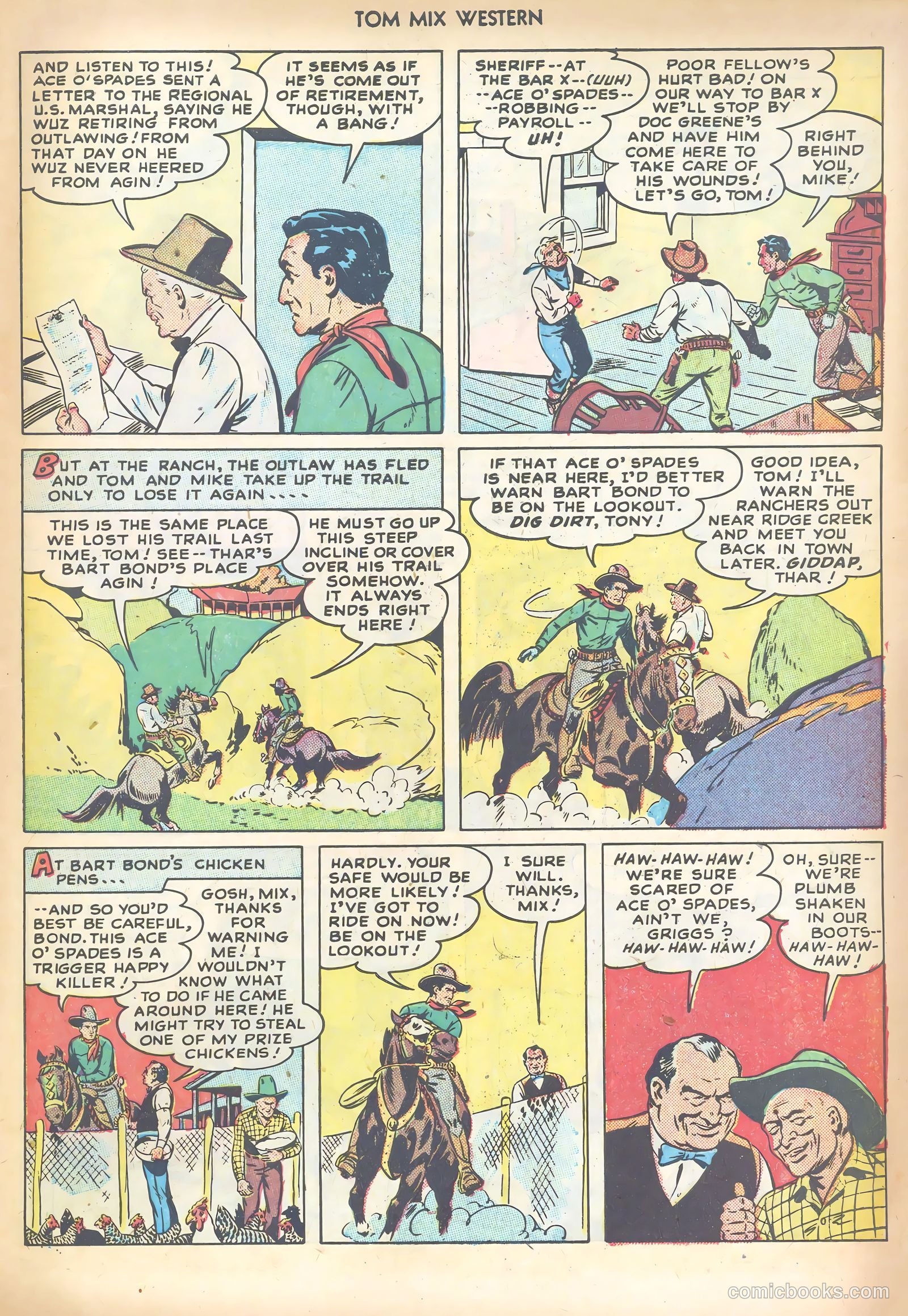 Tom Mix Western #16 — page 31 of 52