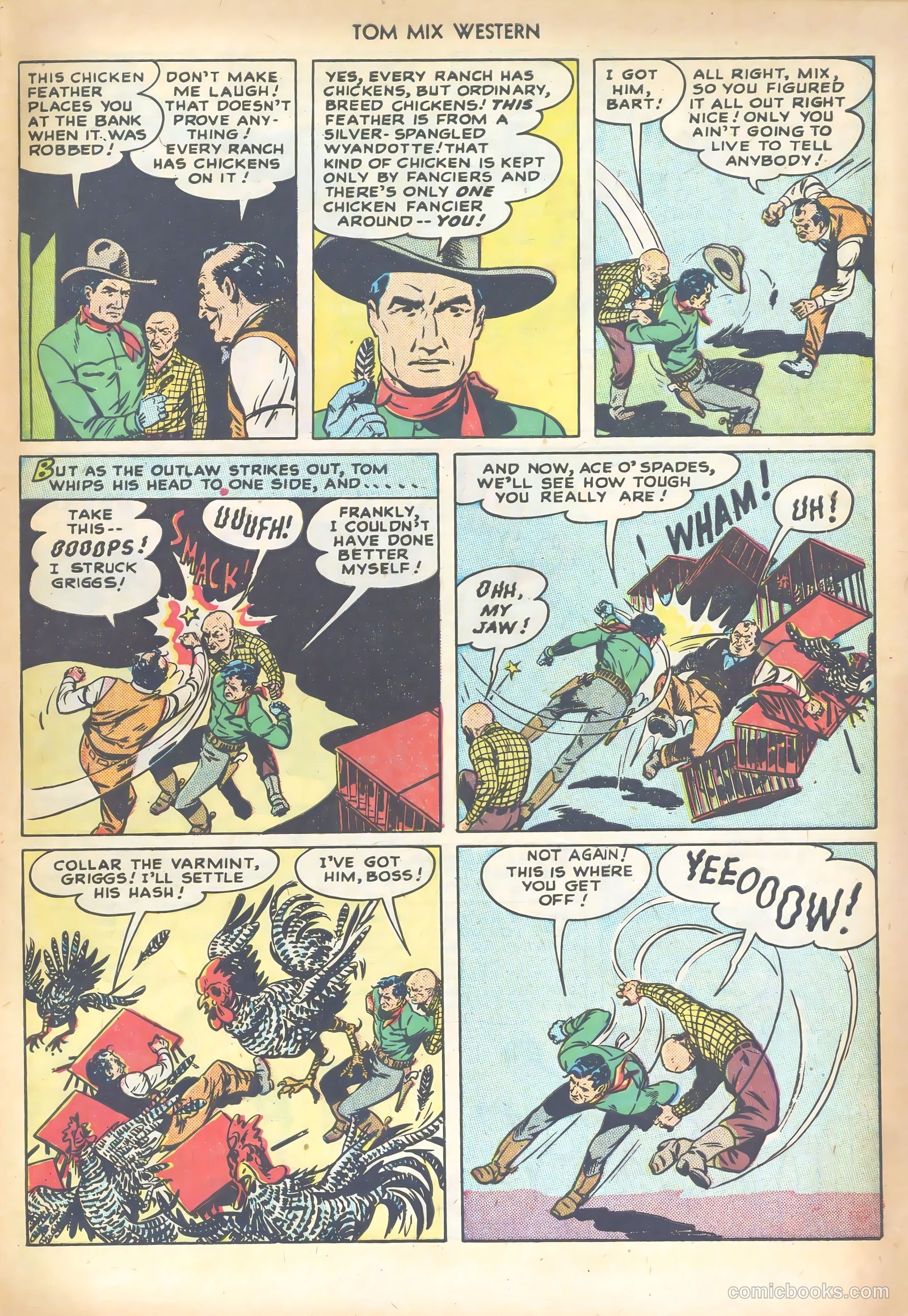 Tom Mix Western #16 — page 33 of 52