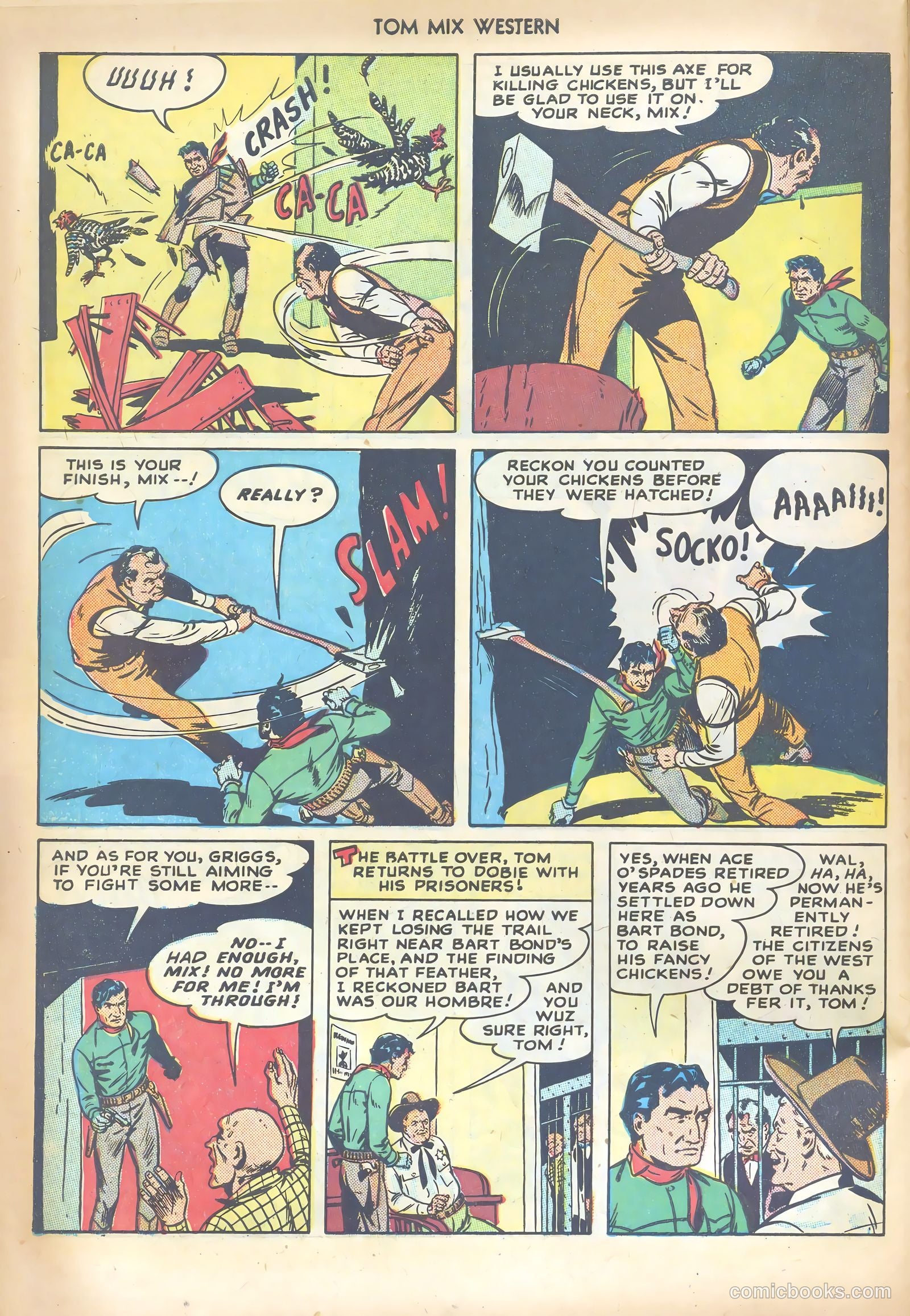 Tom Mix Western #16 — page 34 of 52