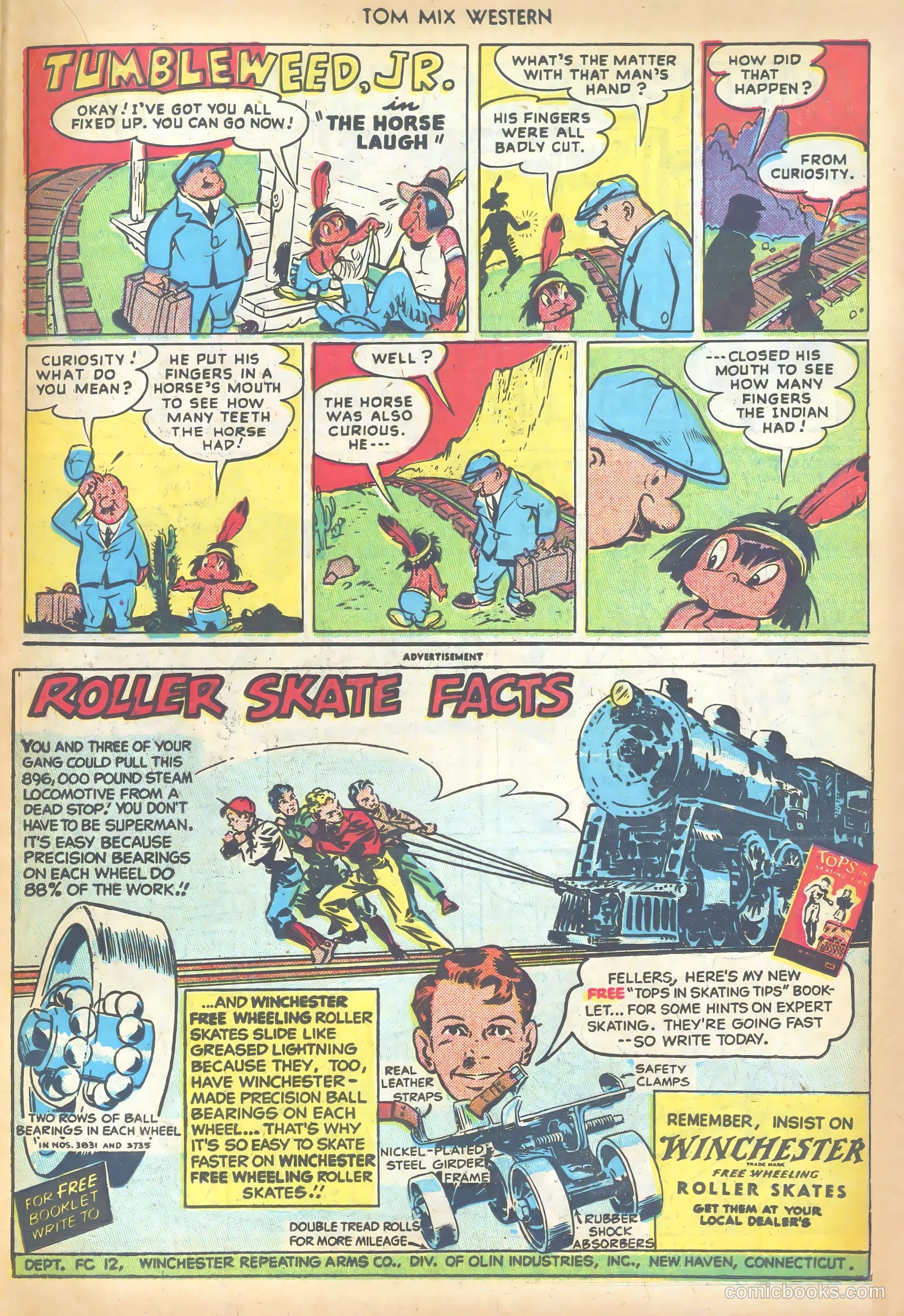 Tom Mix Western #16 — page 35 of 52