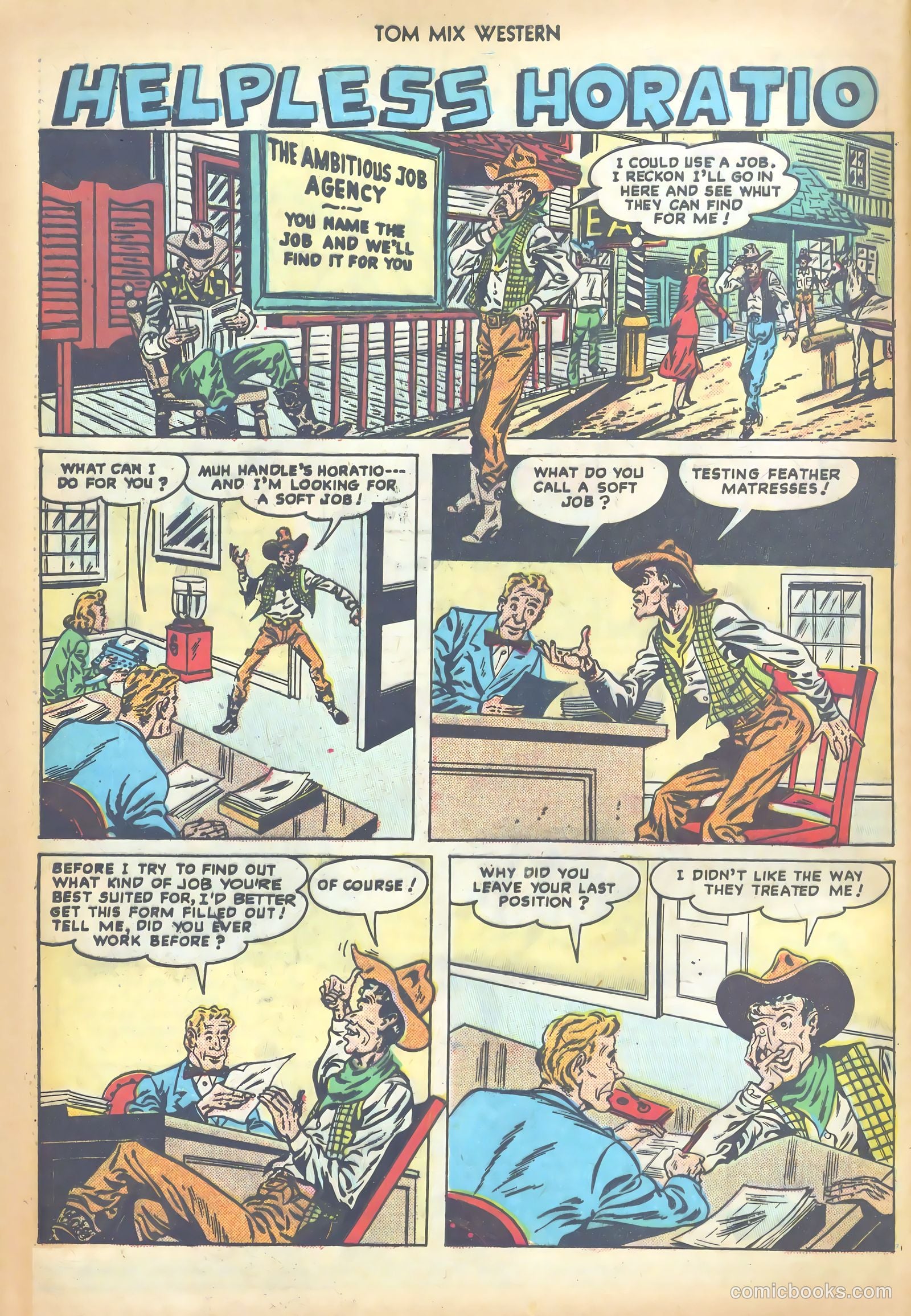Tom Mix Western #16 — page 36 of 52