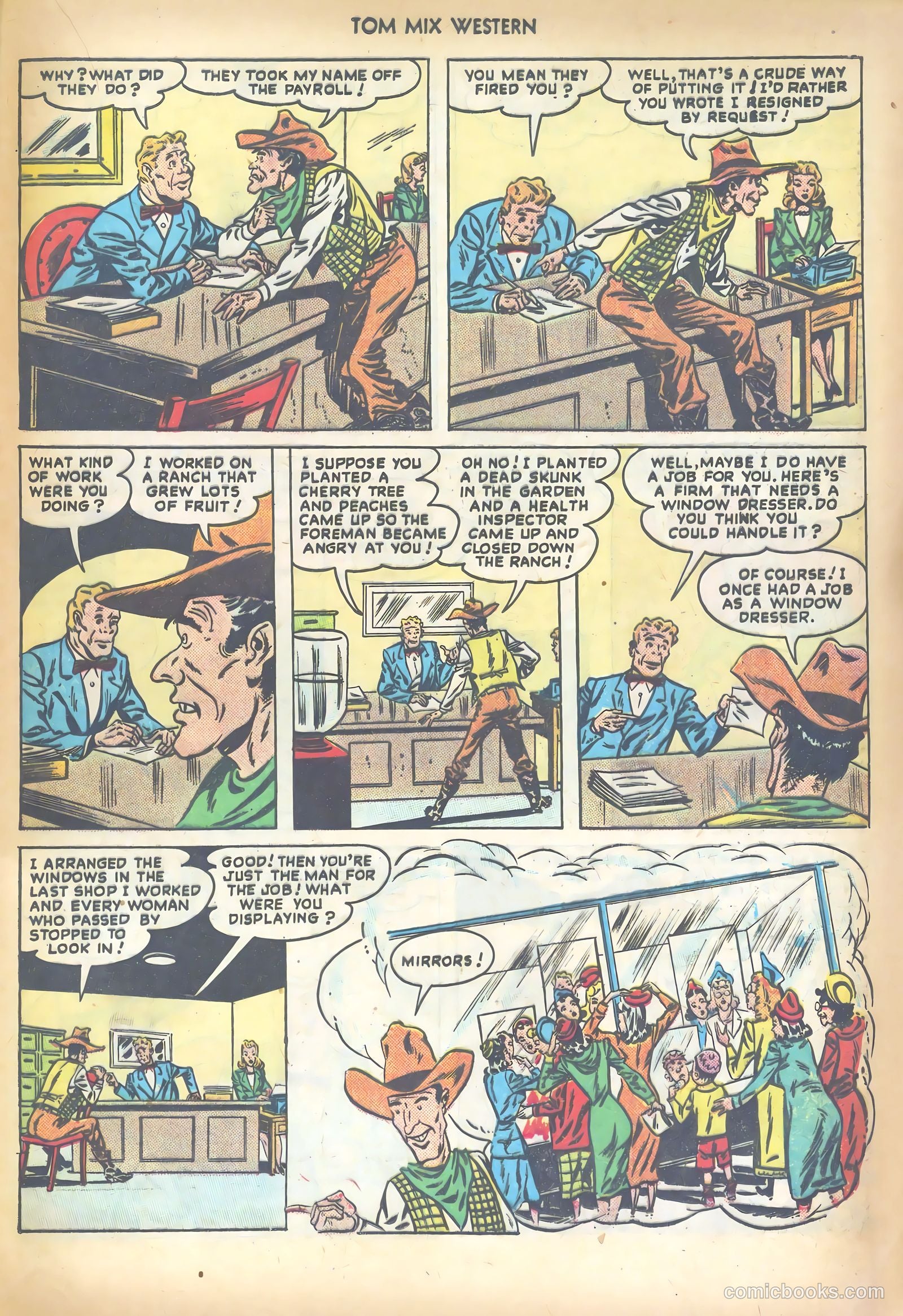 Tom Mix Western #16 — page 37 of 52