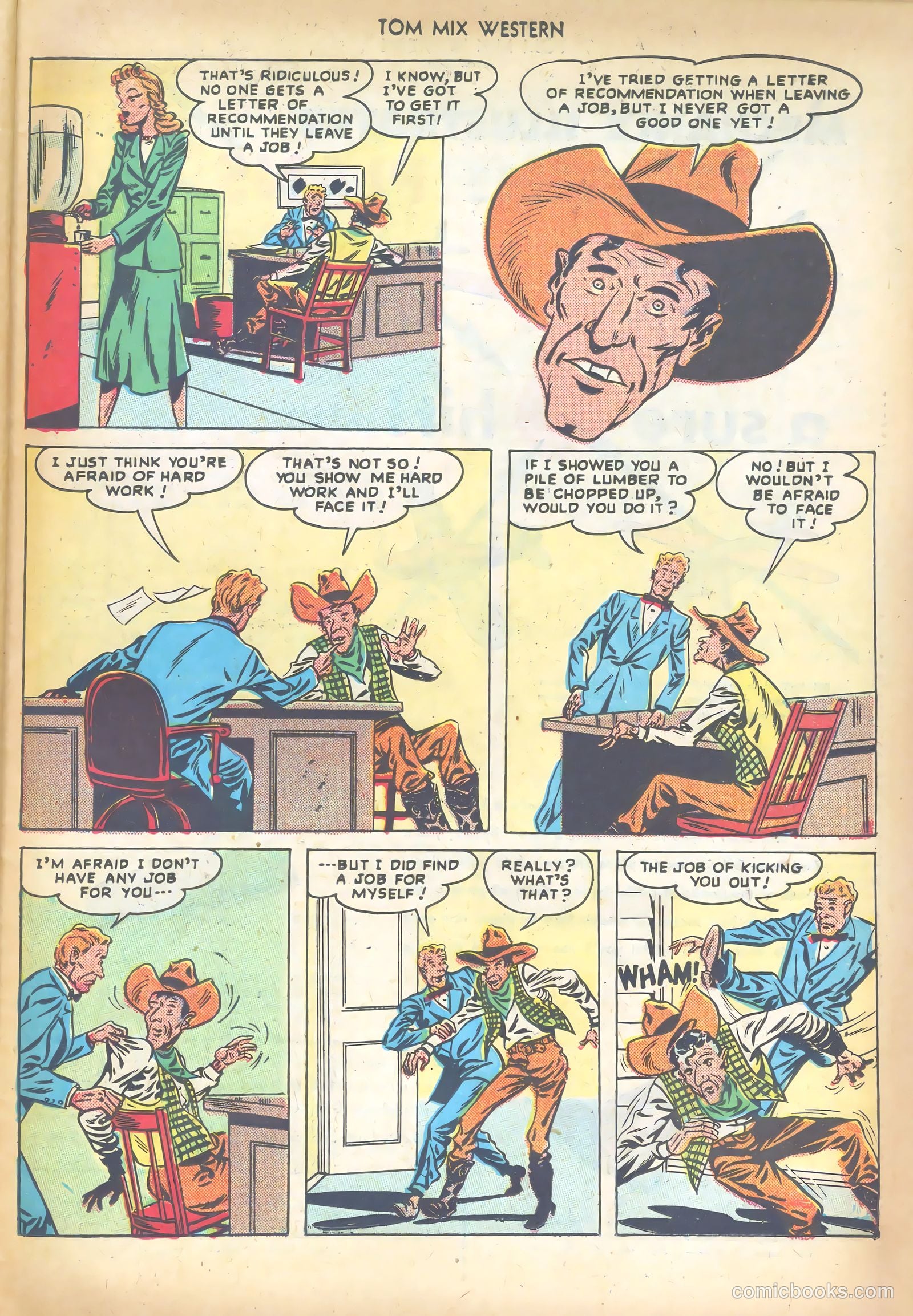 Tom Mix Western #16 — page 39 of 52