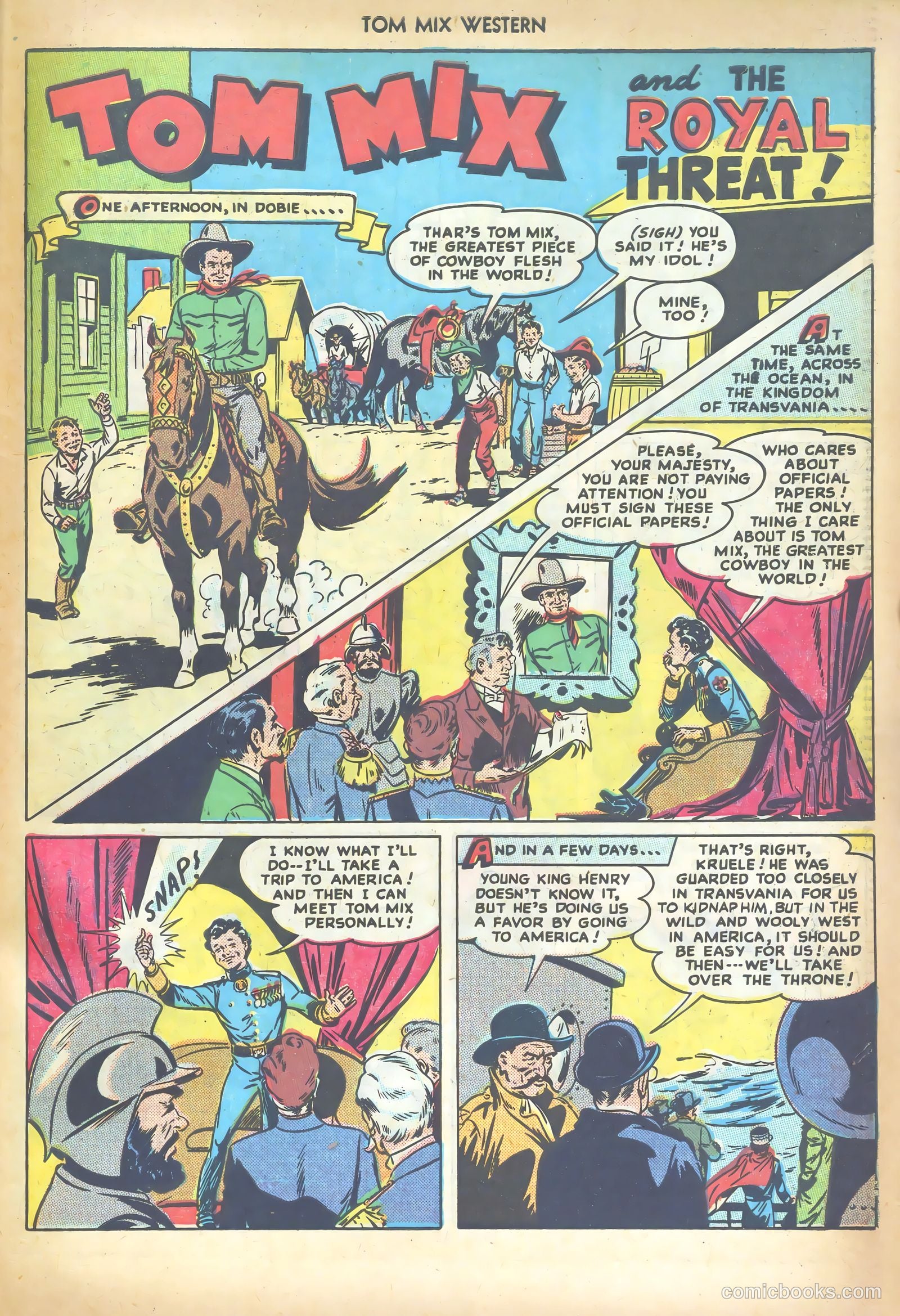 Tom Mix Western #16 — page 43 of 52