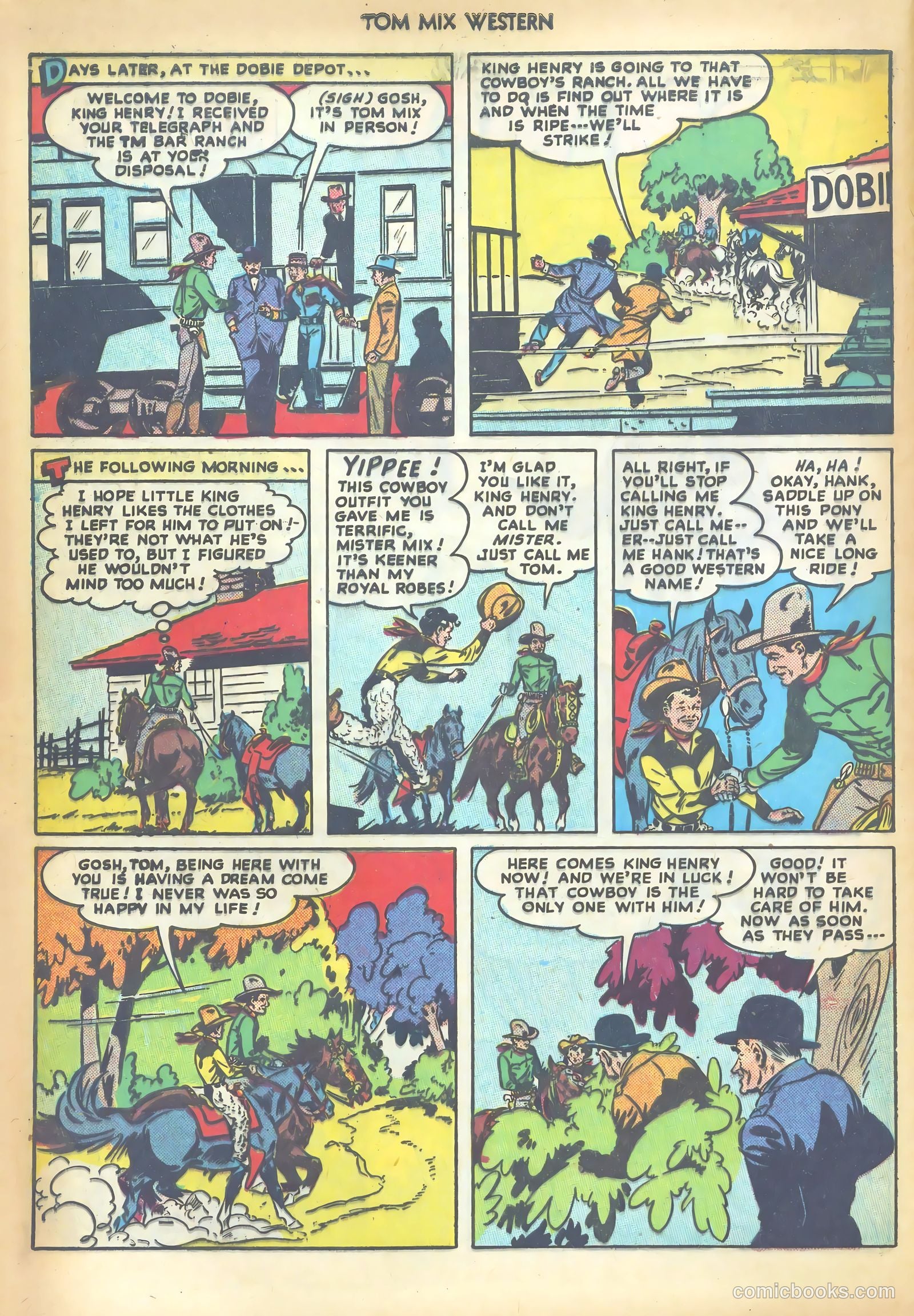 Tom Mix Western #16 — page 44 of 52