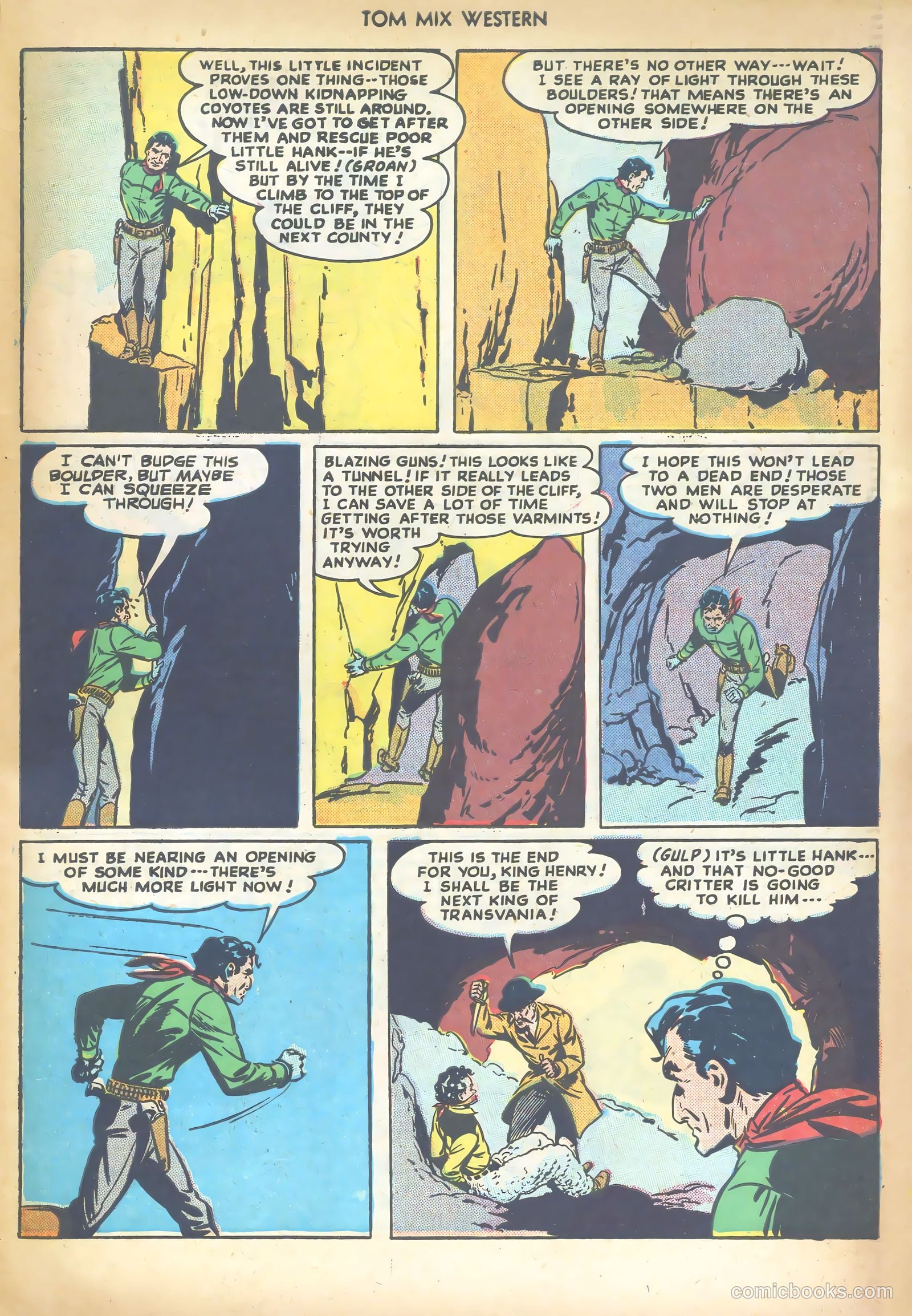Tom Mix Western #16 — page 47 of 52