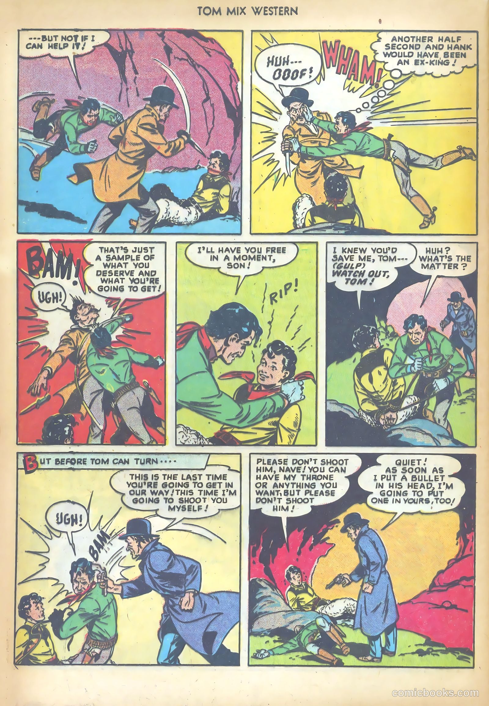 Tom Mix Western #16 — page 48 of 52