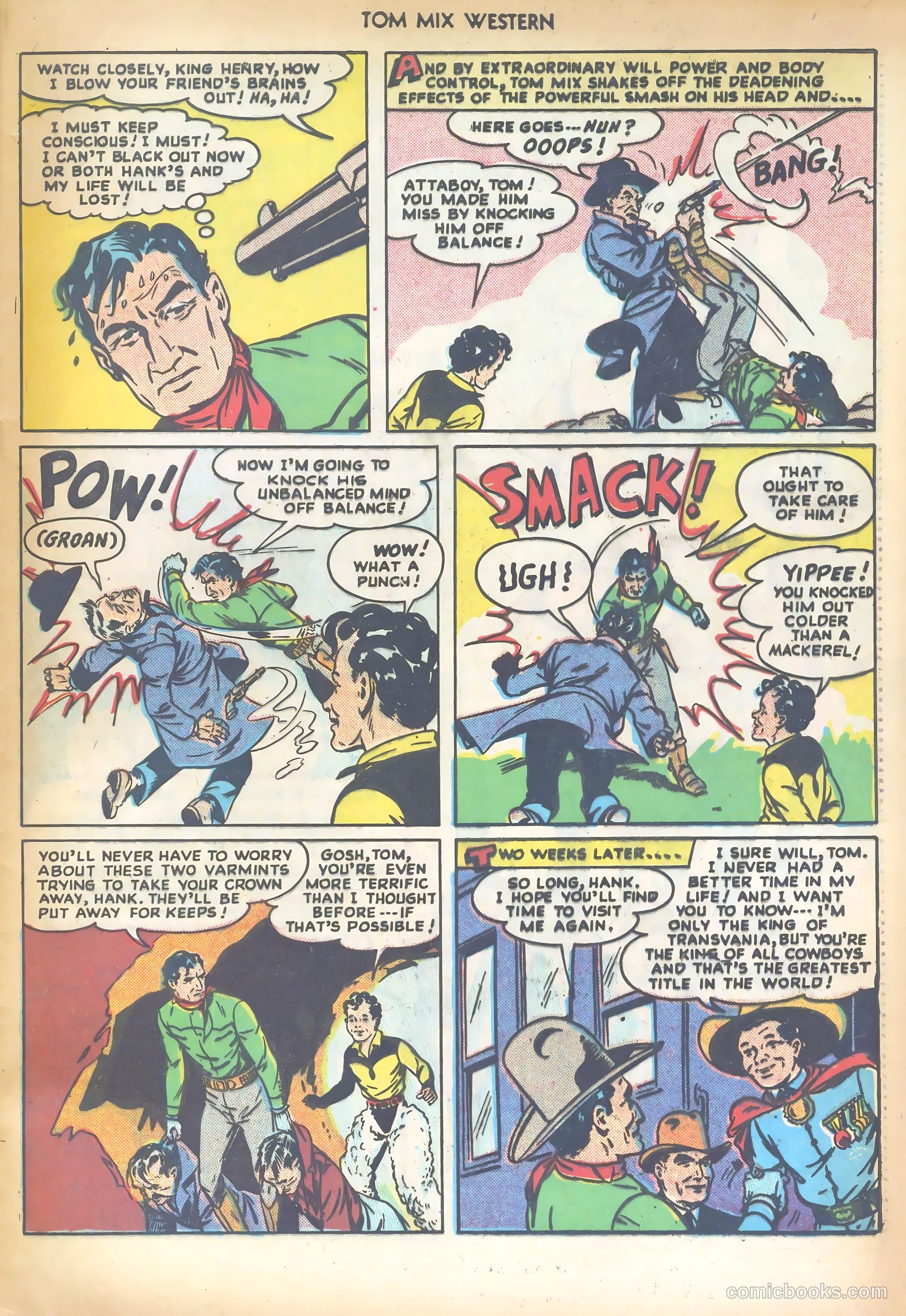 Tom Mix Western #16 — page 49 of 52