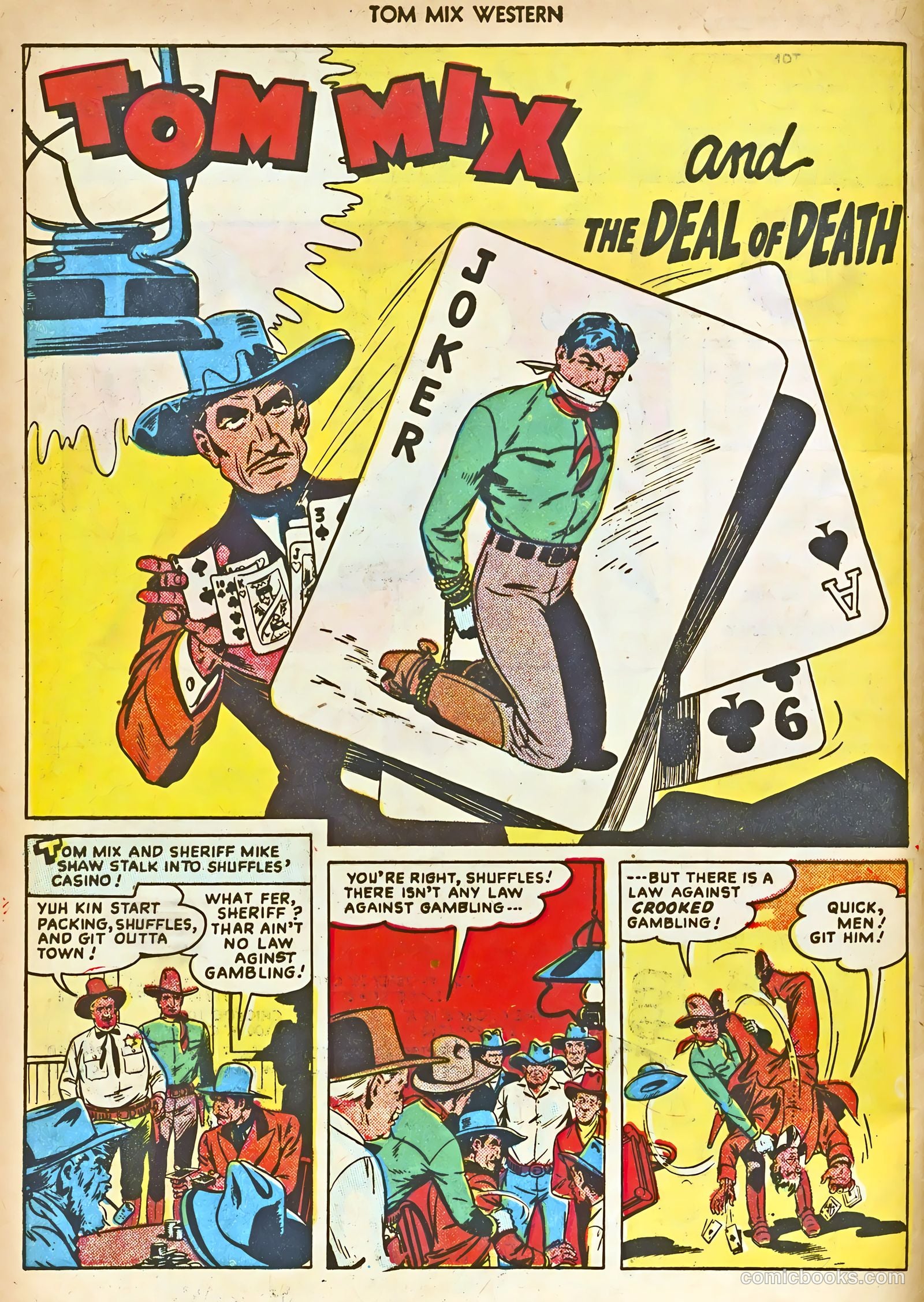 Tom Mix Western #17 — page 4 of 52