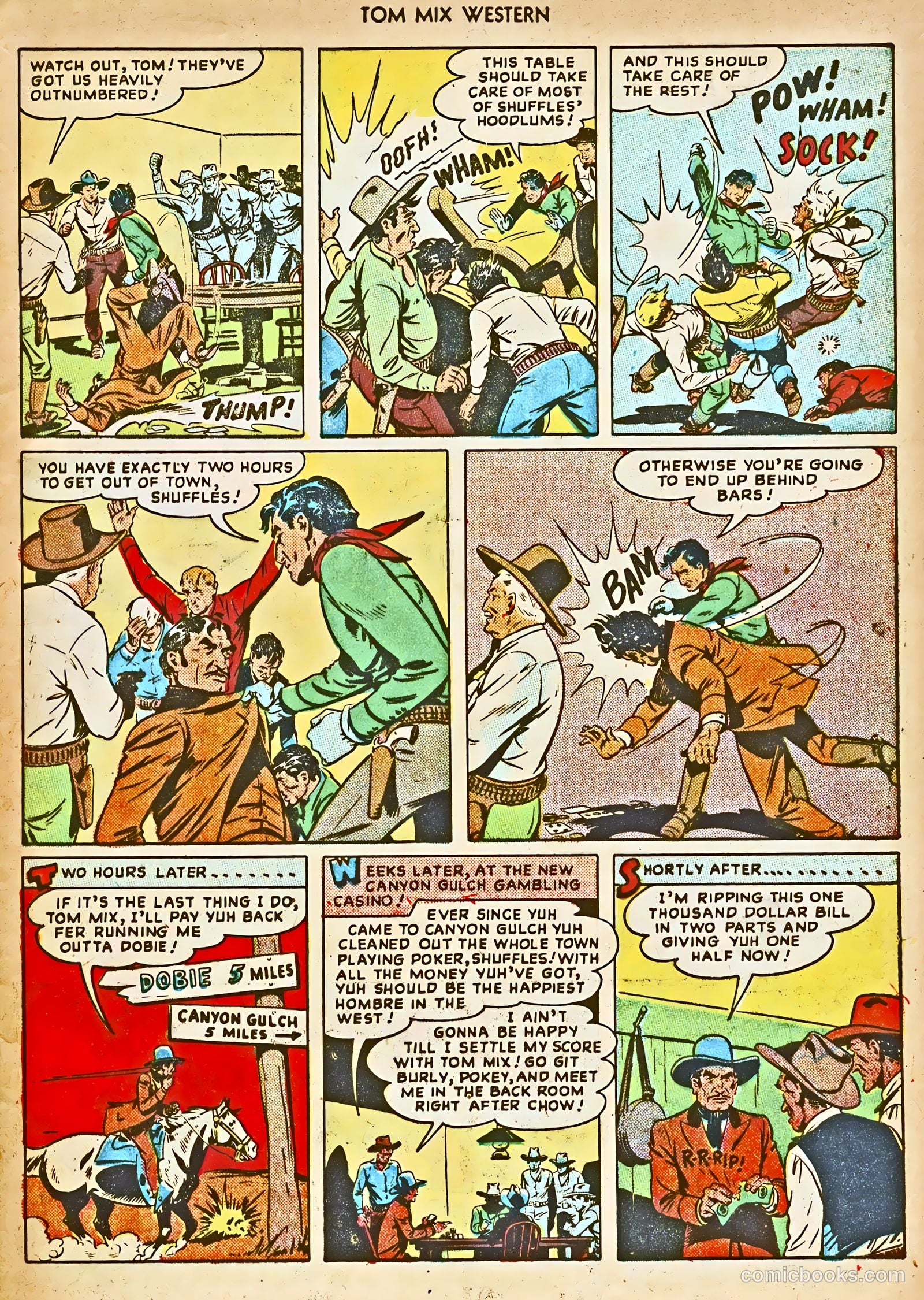 Tom Mix Western #17 — page 5 of 52