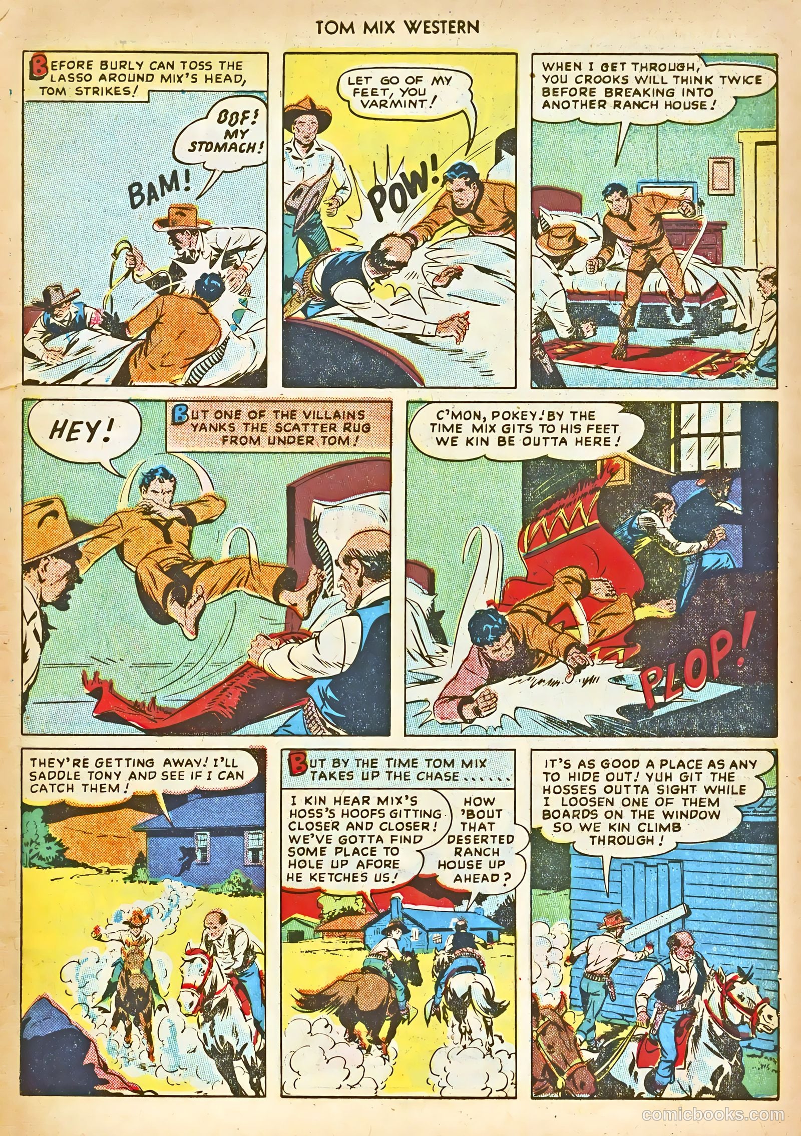 Tom Mix Western #17 — page 7 of 52