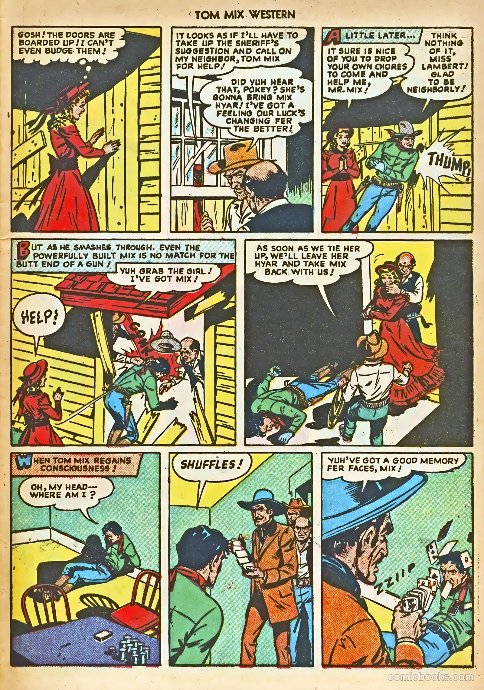 Tom Mix Western #17 — page 9 of 52