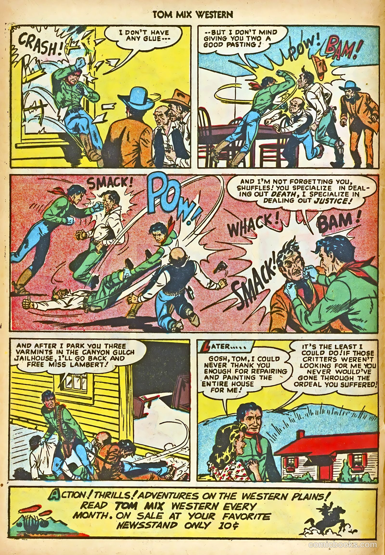 Tom Mix Western #17 — page 12 of 52